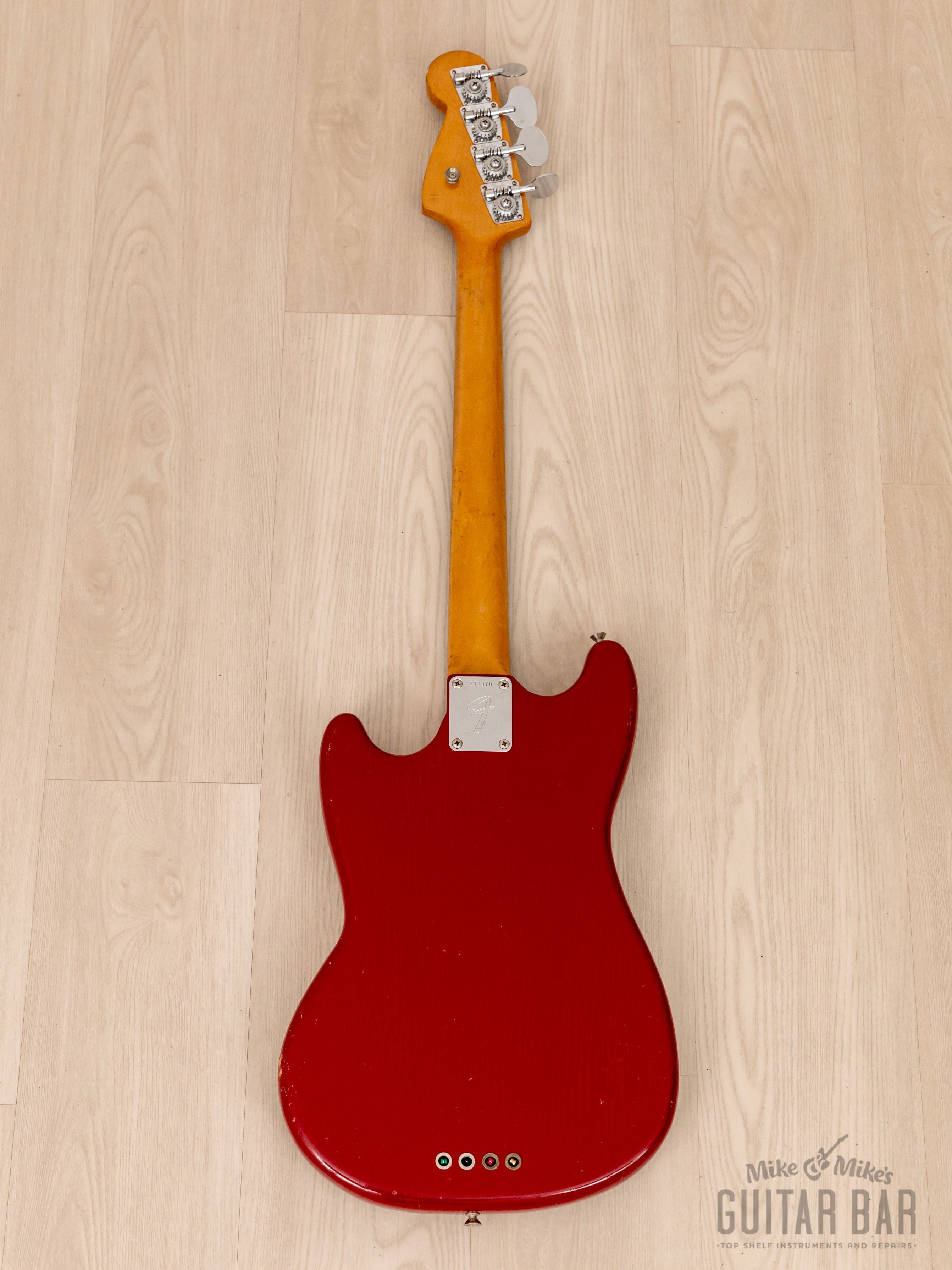 1967 Fender Mustang Bass Vintage Short Scale Bass Dakota Red w 