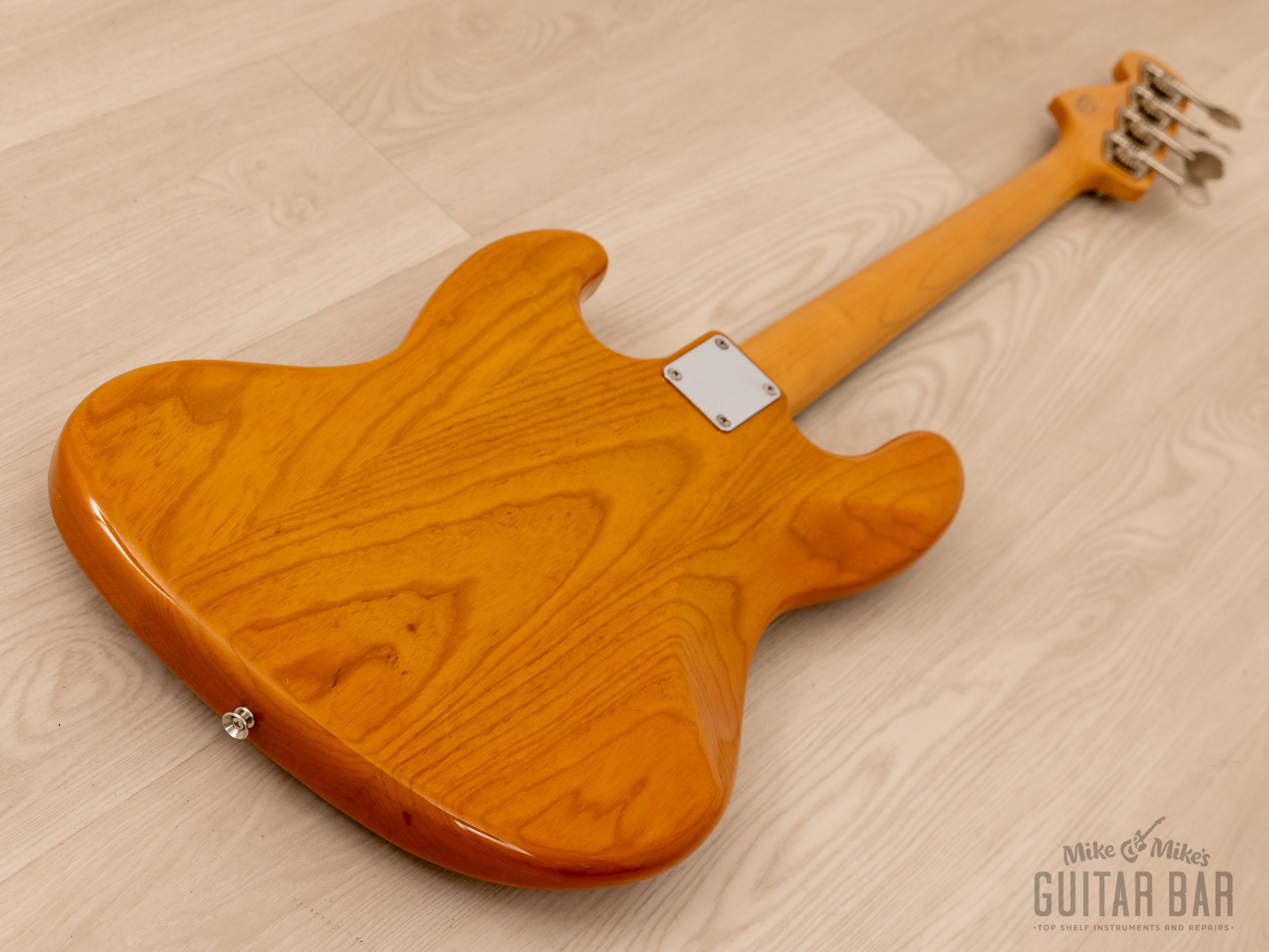1993 Fender Order Made Jazz Bass Butterscotch Lacquer, Near-Mint w/ Case, Japan MIJ Fujigen