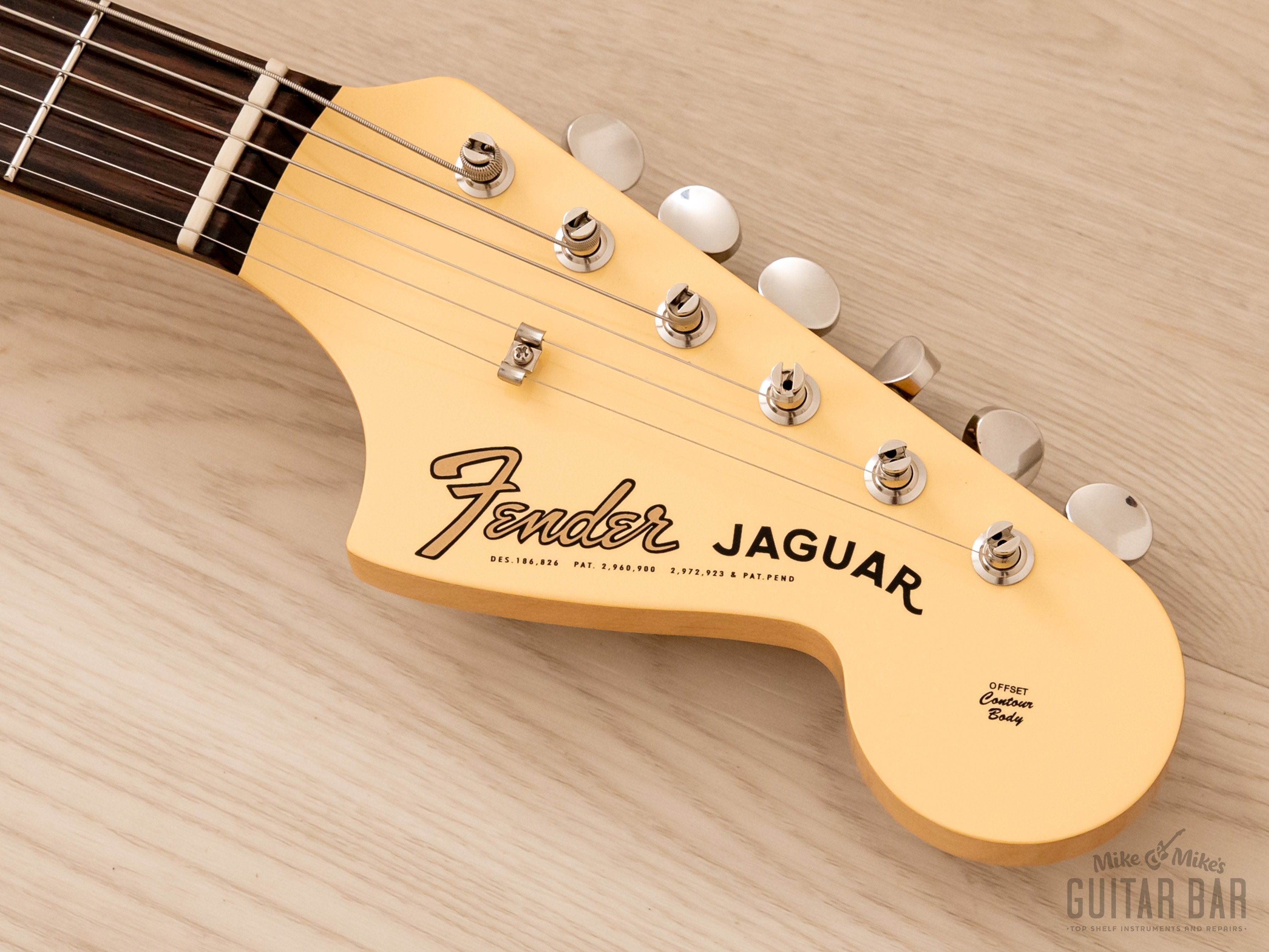 2023 Fender Traditional II 60s Jaguar FSR Offset Guitar Olympic White w/ Headstock, Japan MIJ