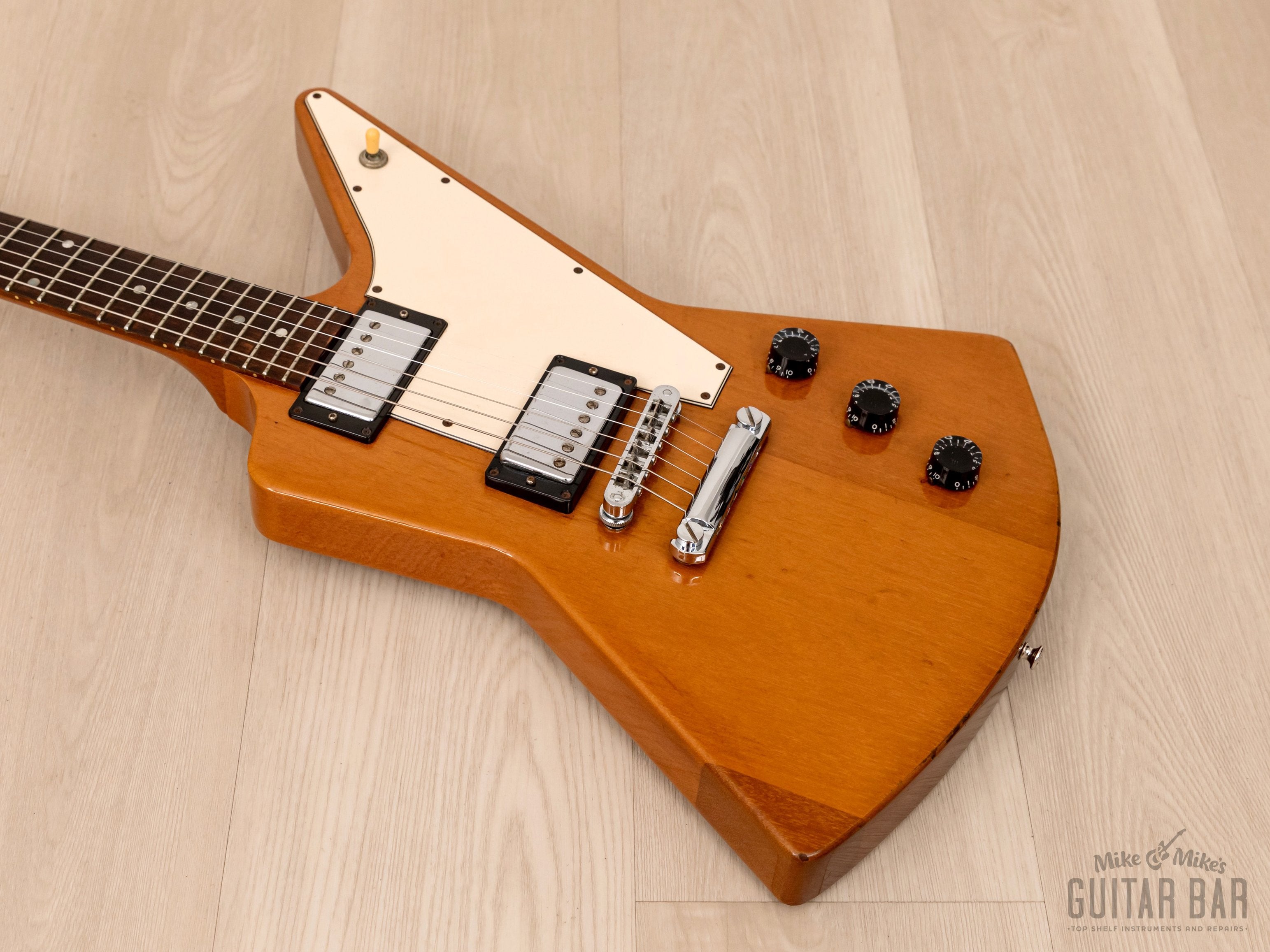 2001 Gibson Limited Edition Explorer Clapton Cut Yamano Special Order w/ Case & Tags