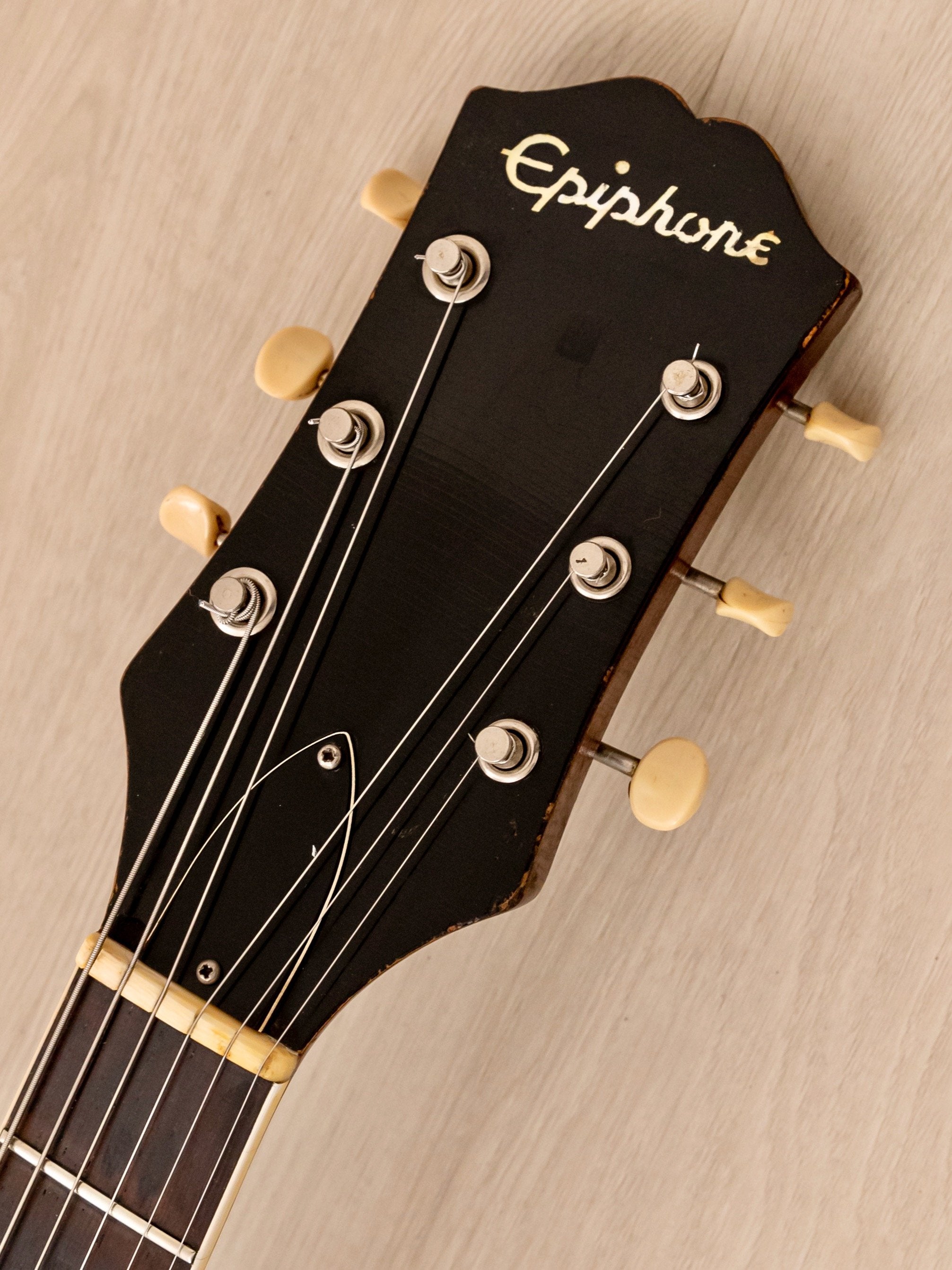 1961 Epiphone Casino Vintage Electric Guitar, Royal Tan, First Year w/ Case