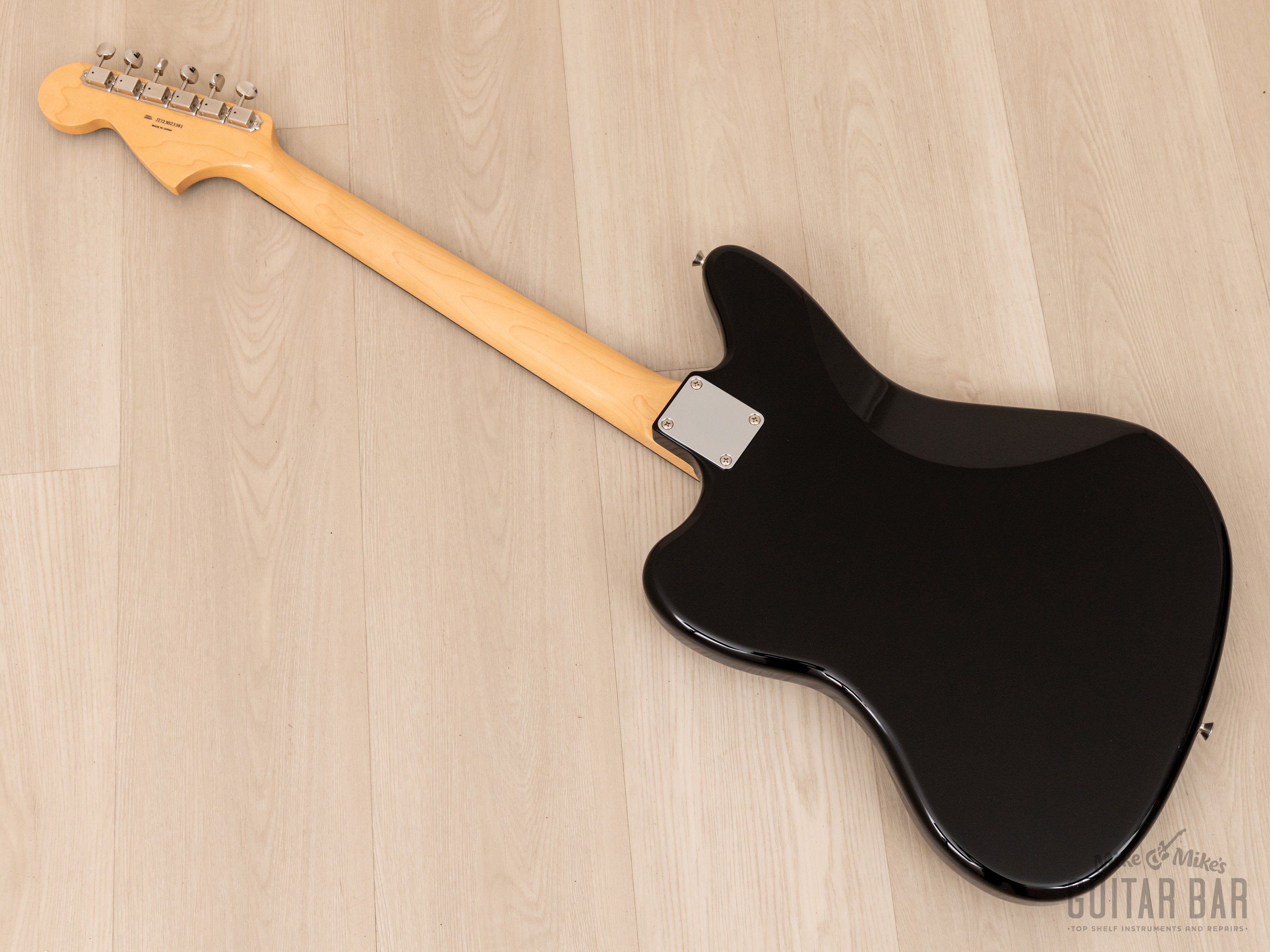 2023 Fender Traditional II 60s Jaguar FSR Offset Electric Guitar Black w/ Headstock, Japan MIJ