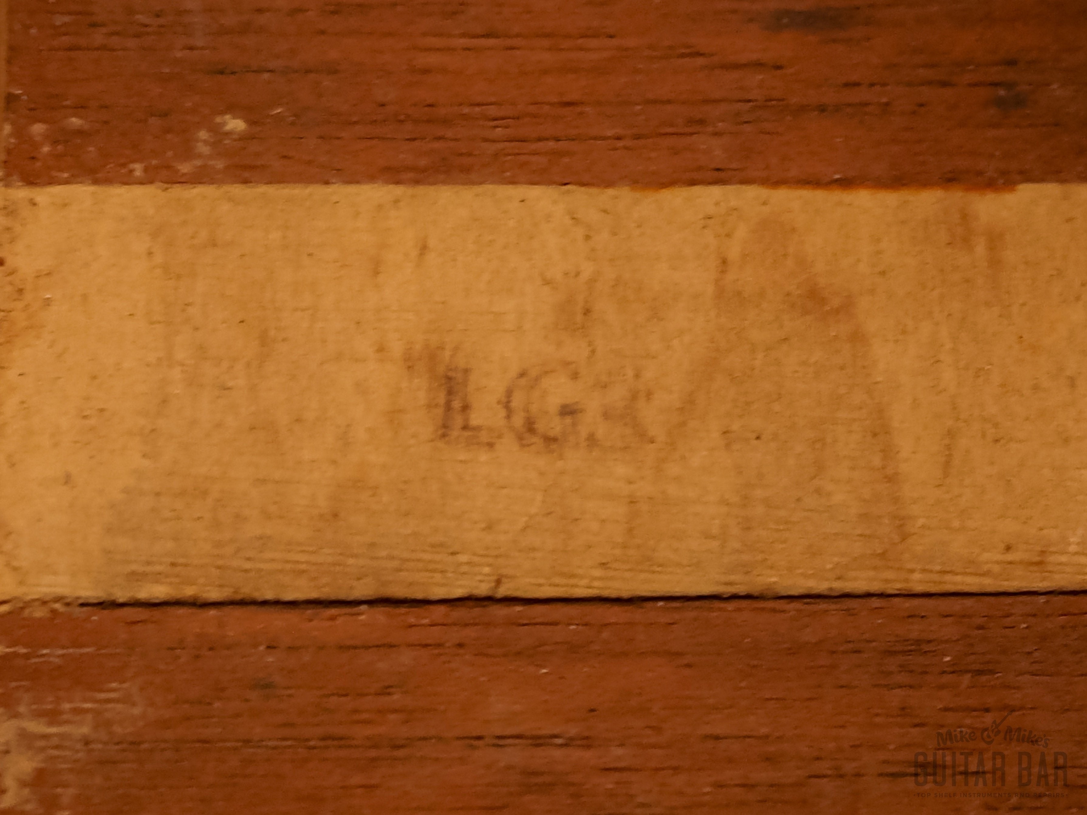 1957 Gibson LG-3 Vintage Acoustic Guitar X-Braced Natural w/ Case, LG-2