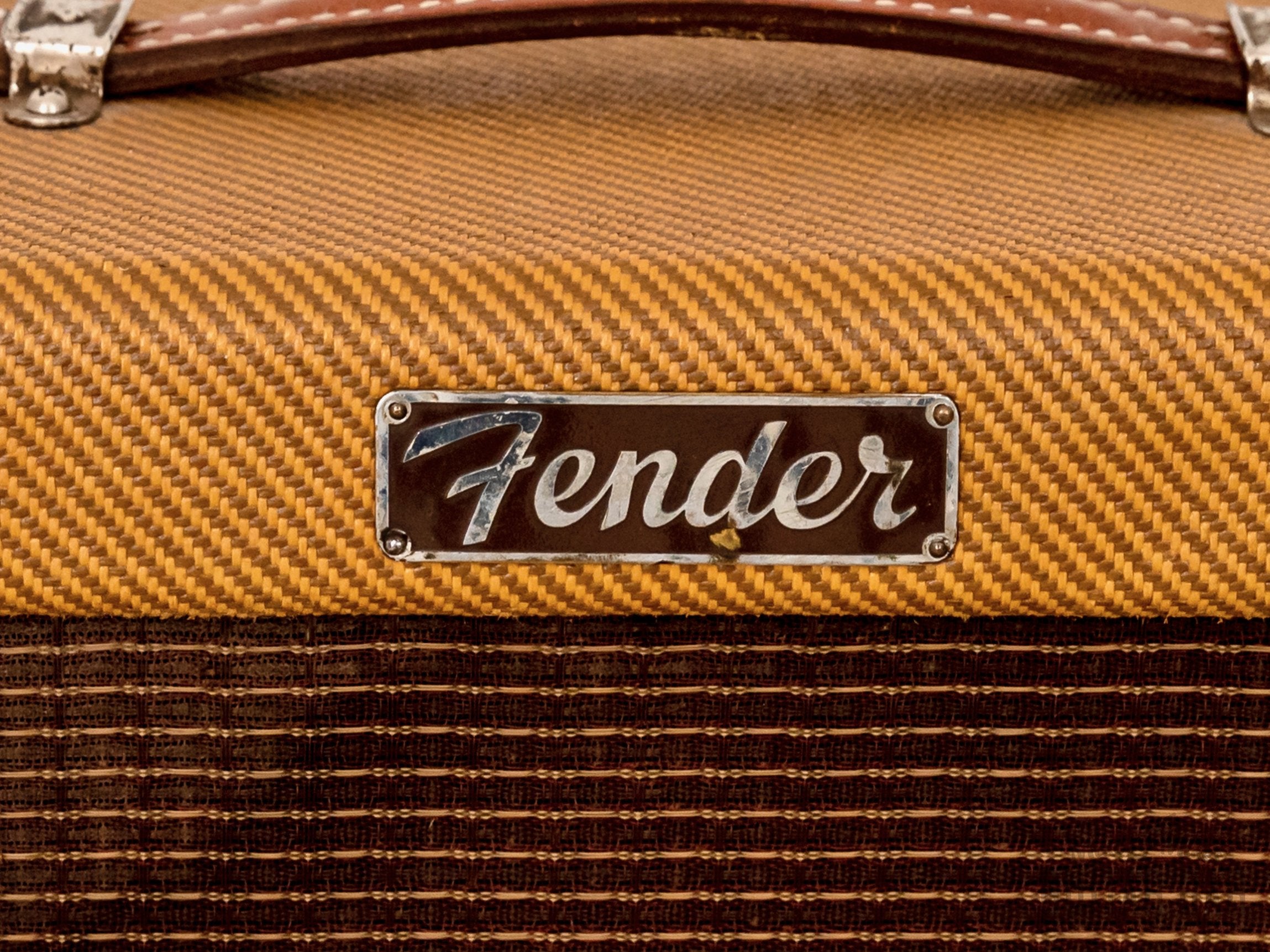 1955 Fender Super Narrow Panel Tweed 5E4 Vintage Tube Amp 2x10 w/ Jensen P10Q, 6V6 Tubes