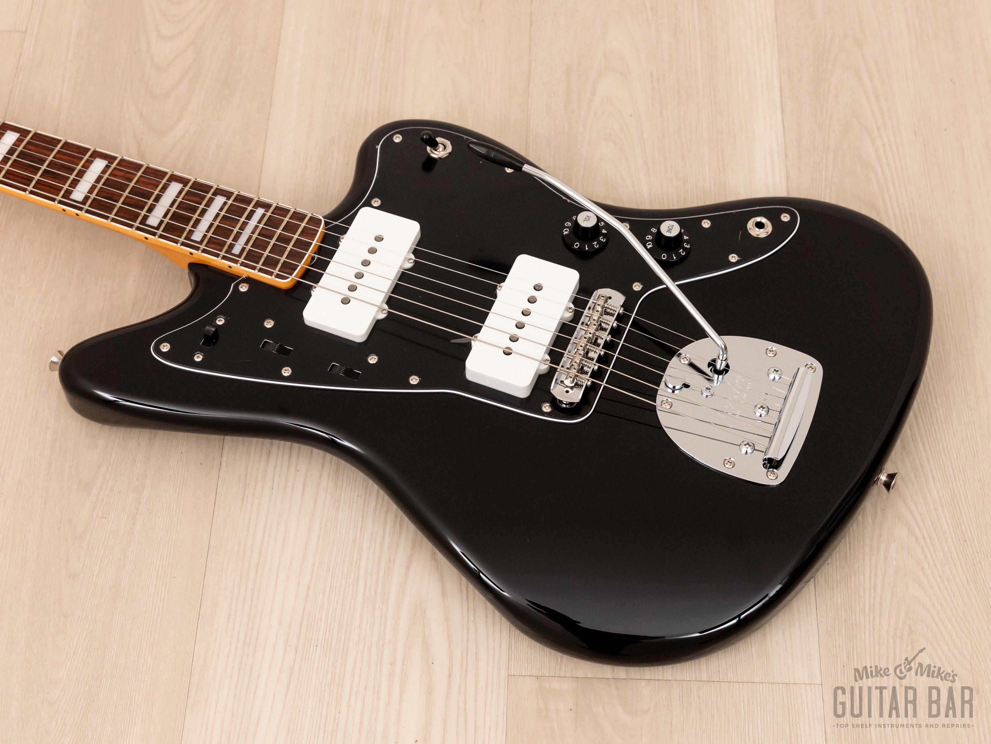2023 Fender Traditional II 60s Jazzmaster FSR Black w/ Ash Body & Pure Vintage 65 USA Pickups, Japan MIJ