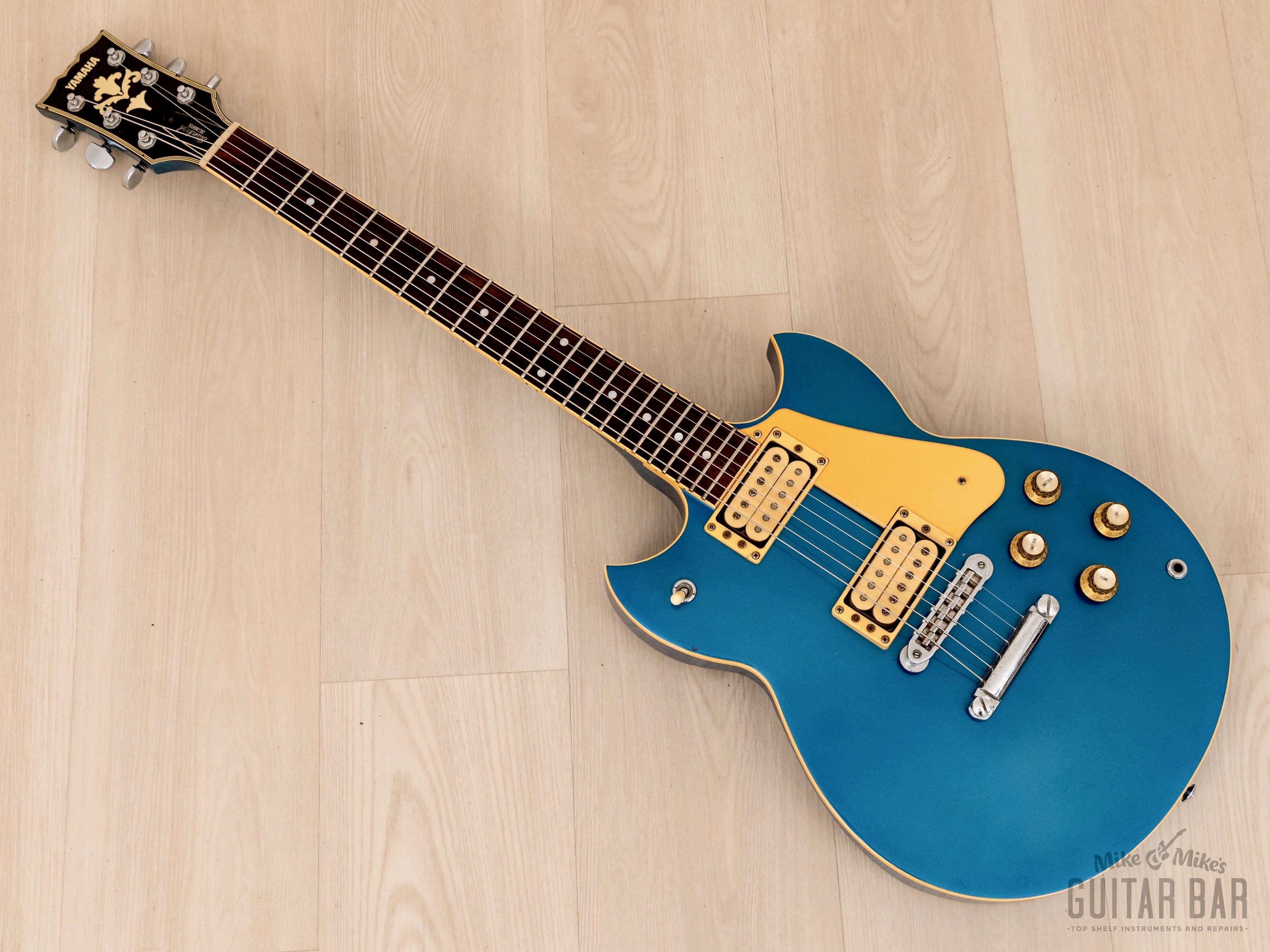 1981 Yamaha SG800S Standard Vintage Electric Guitar Metallic Blue