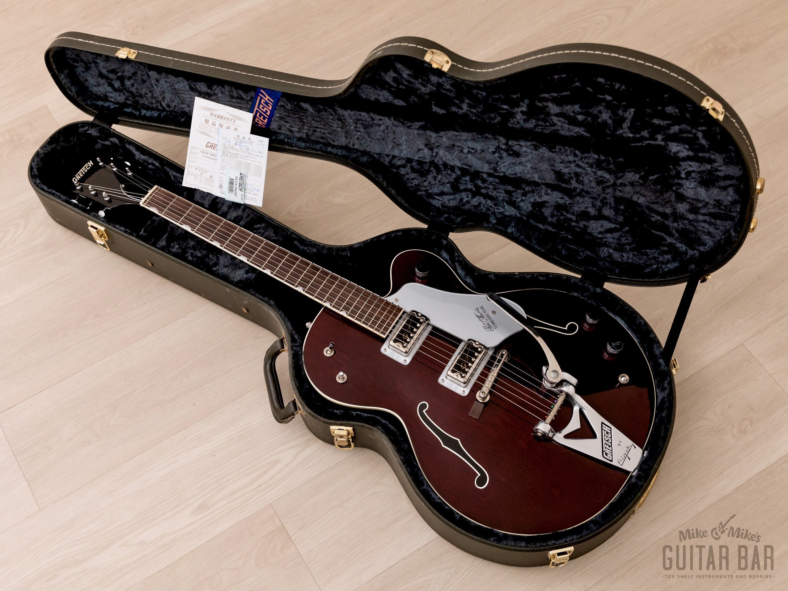 2007 Gretsch Chet Atkins G6119-1962HT Tennessee Rose HiLoTron Near-Mint w/ Case, Tags