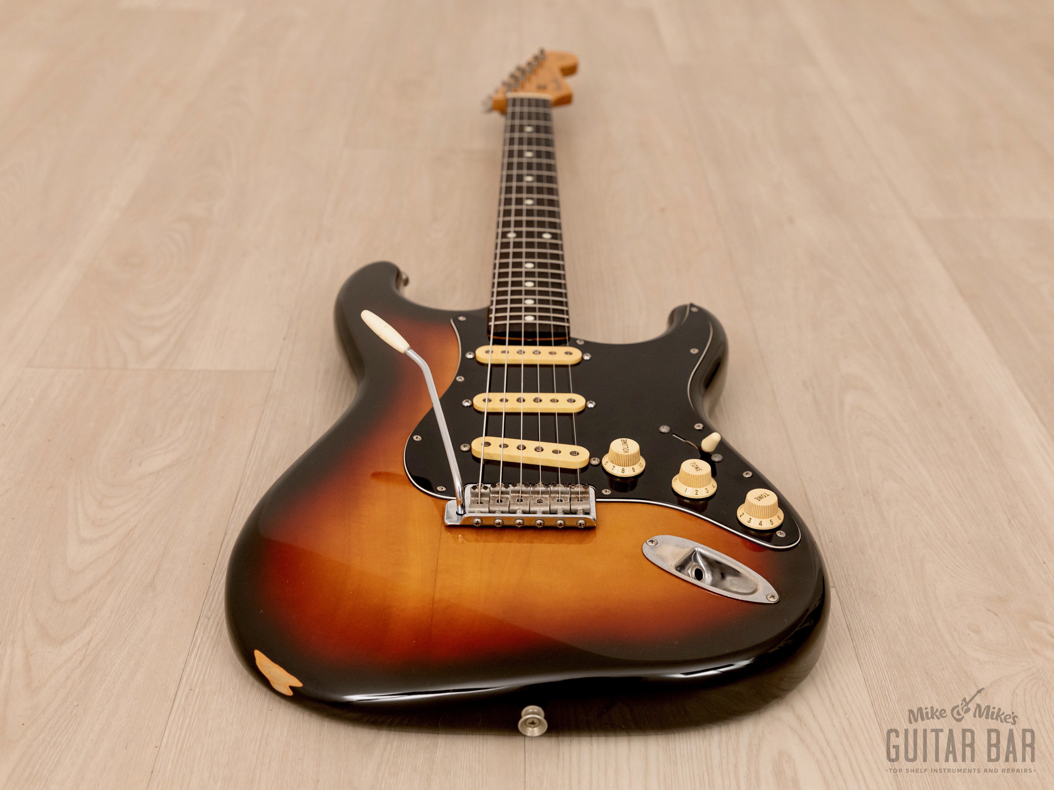 1990 Fender Stratocaster Order Made ST62-680 SRV Number One Spec w/ USA Pickups, Case & Tags, Japan MIJ Fujigen