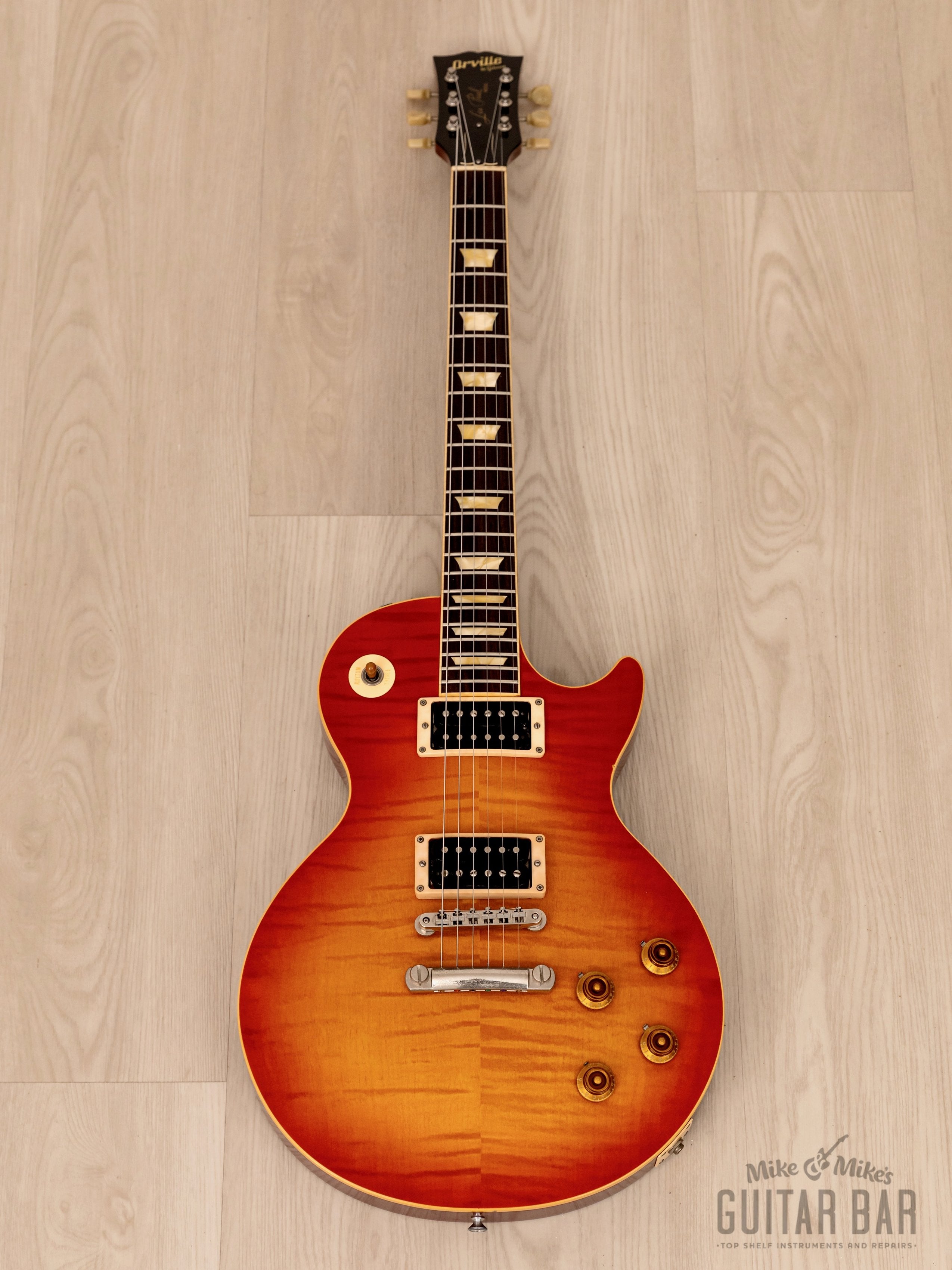1993 Orville by Gibson Les Paul Standard LPS-59R Cherry Sunburst w 1993 Orville by Gibson Les Paul Standard LPS-59R Cherry Sunburst w