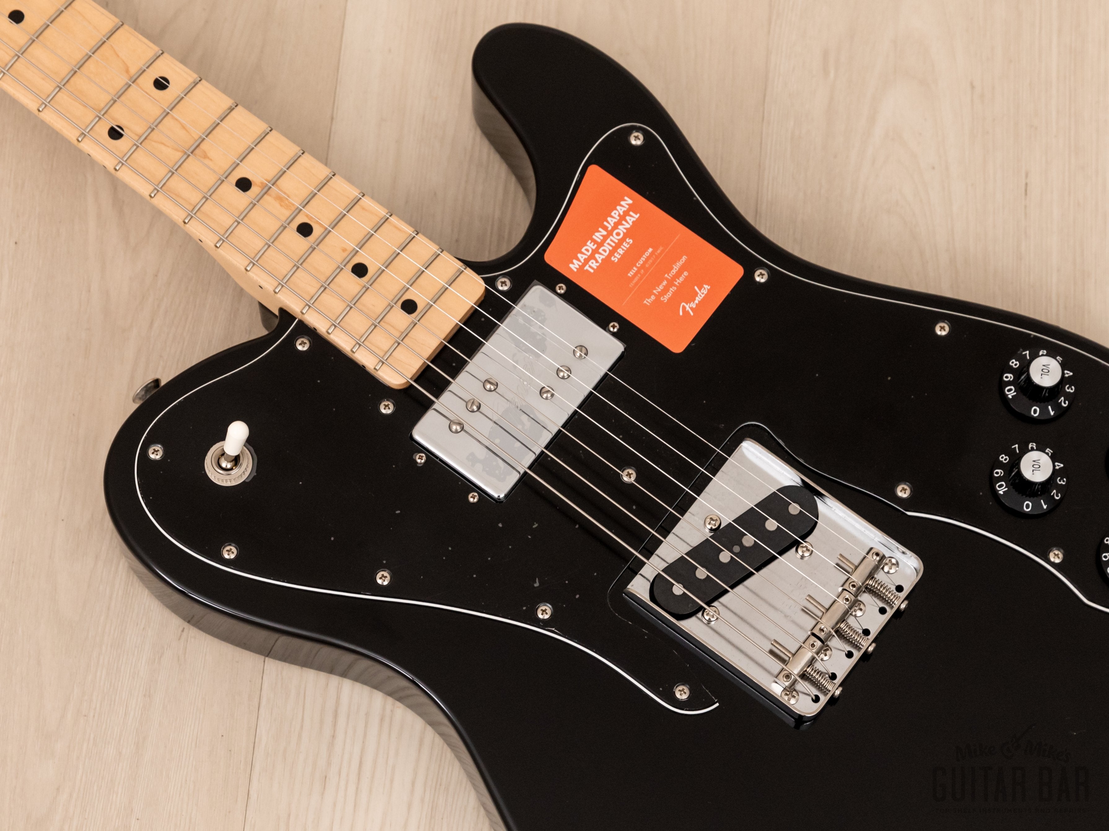 2019 Fender Traditional '70s Telecaster Custom Black Ash Body