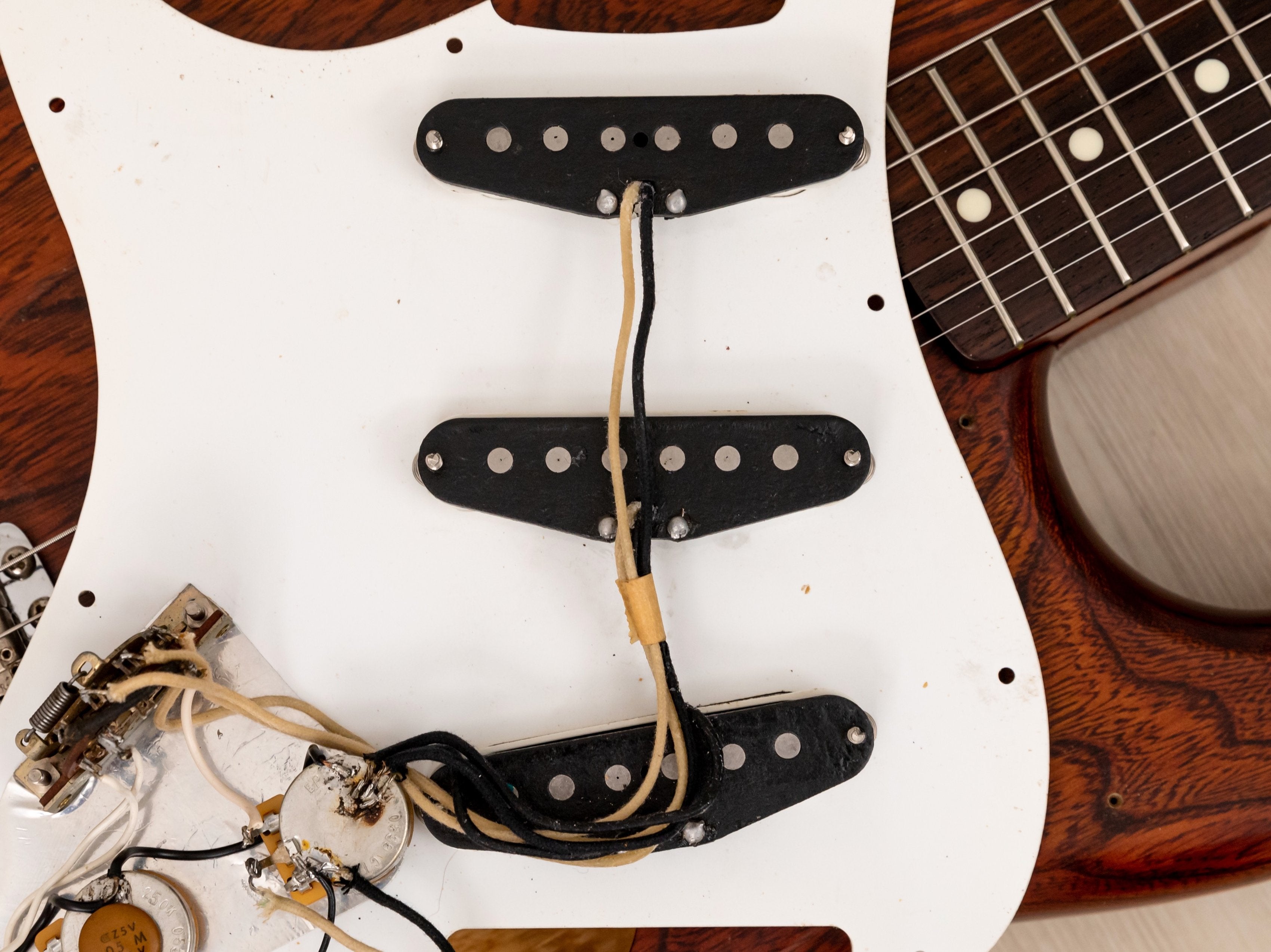 1990 Fender Stratocaster Order Made ST62 Walnut Satin Nitro Lacquer w/ USA Pickups, Japan MIJ Fujigen