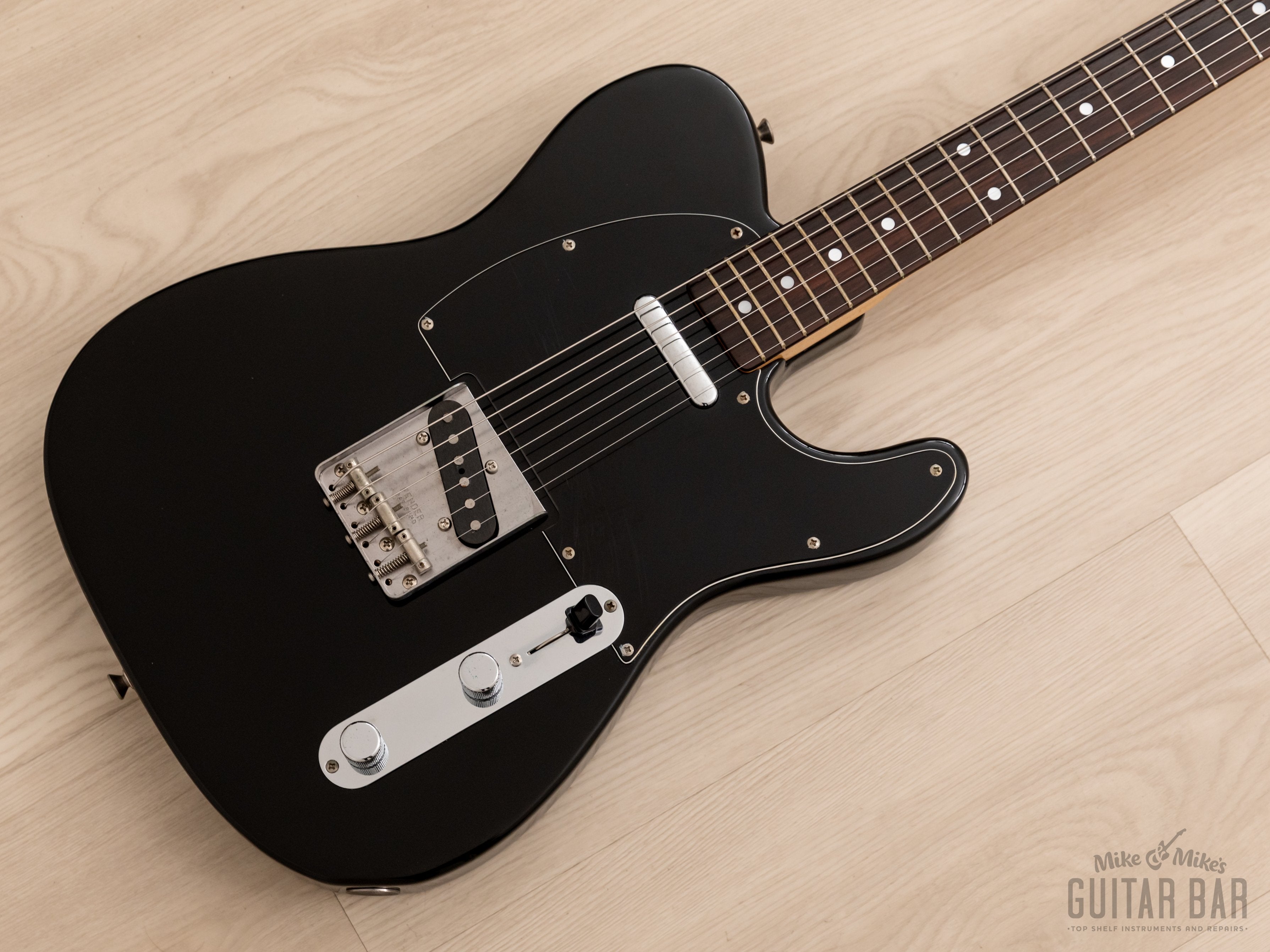 1985 Fender Telecaster '72 Vintage Reissue TL72-55 Black SQ-Serial, 100%  Original, Japan MIJ Fujigen