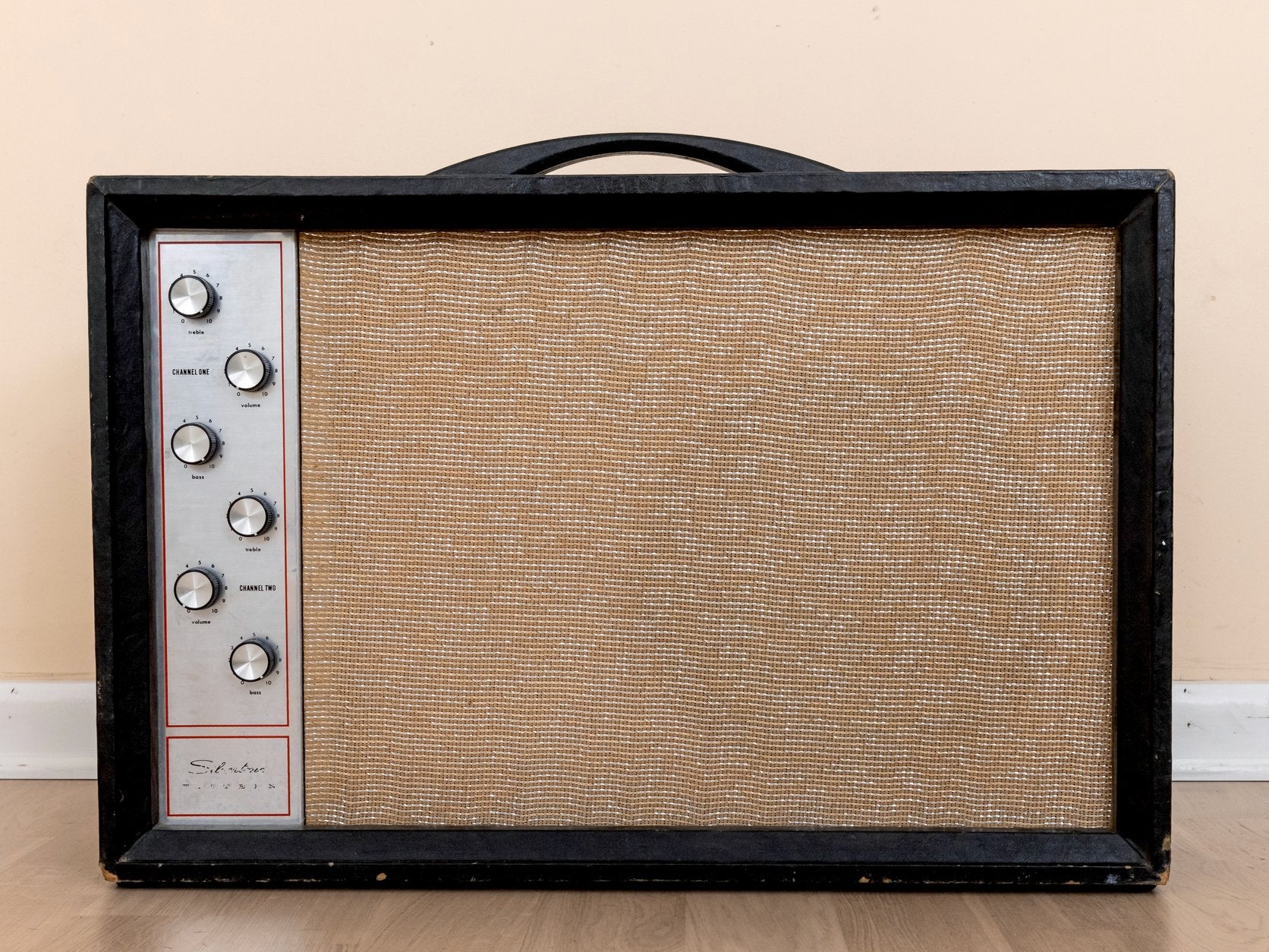 1962 Silvertone 1473 Vintage Tube Guitar Combo Amplifier 1x15, Danelectro USA