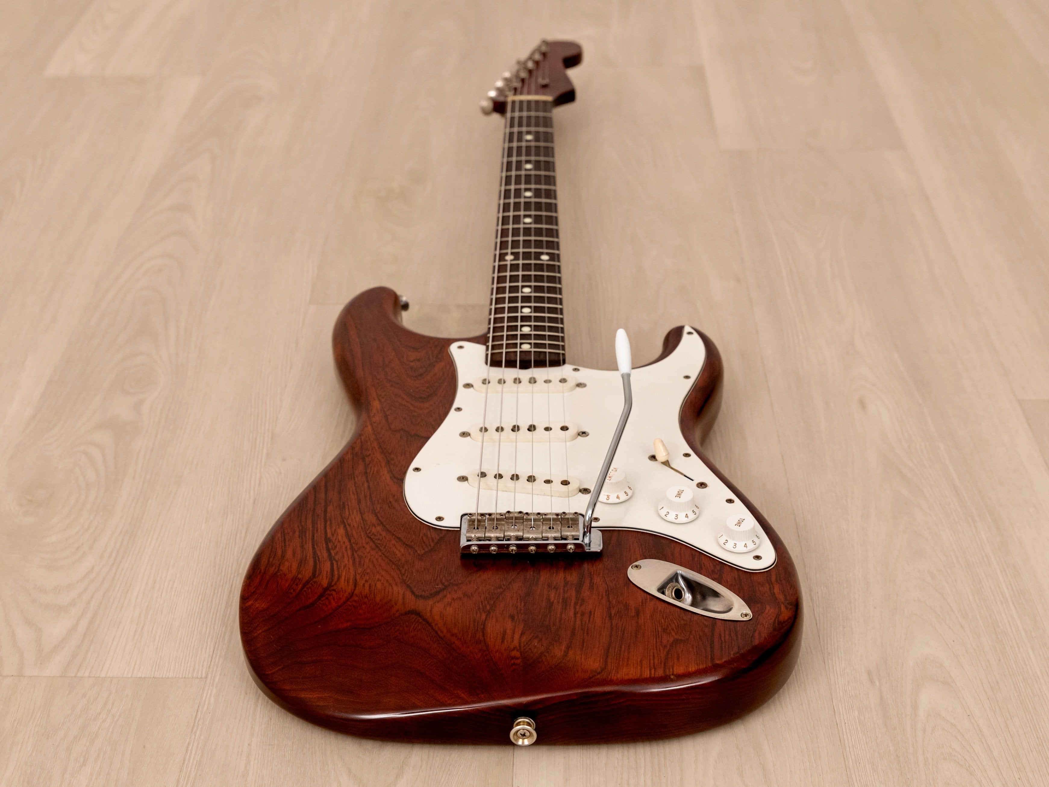1990 Fender Stratocaster Order Made ST62 Walnut Satin Nitro Lacquer w/ USA Pickups, Japan MIJ Fujigen
