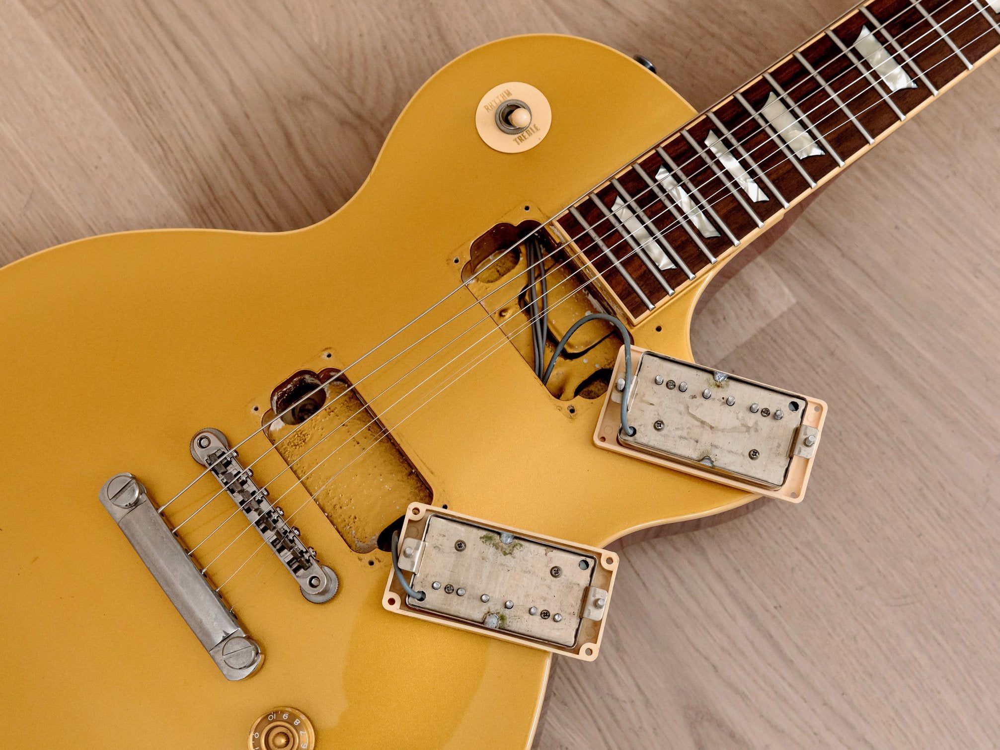 1998 Orville Les Paul Standard LPS-75 Goldtop Electric Guitar 100% Original, Japan Fujigen