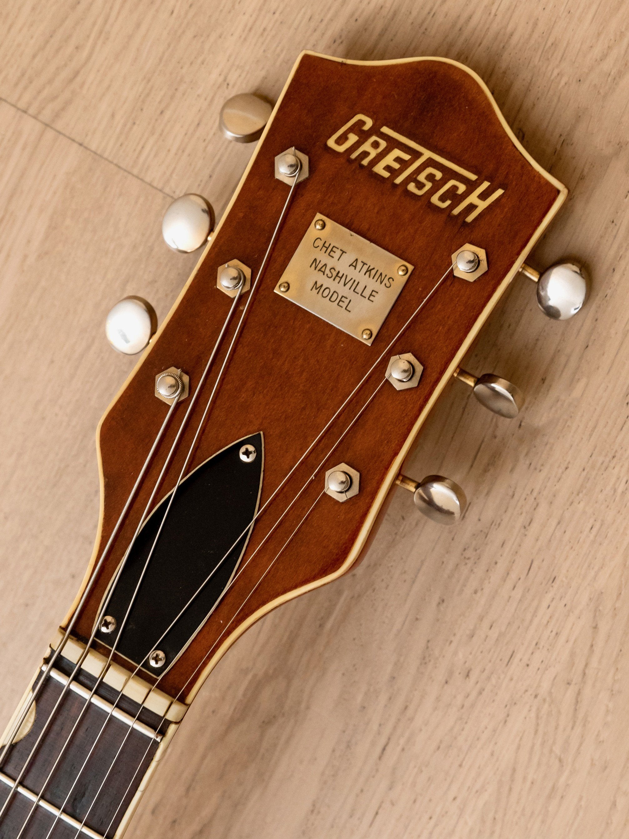 1967 Gretsch 6120 Chet Atkins Nashville Double Cutaway Vintage Guitar Western Orange w/ Case