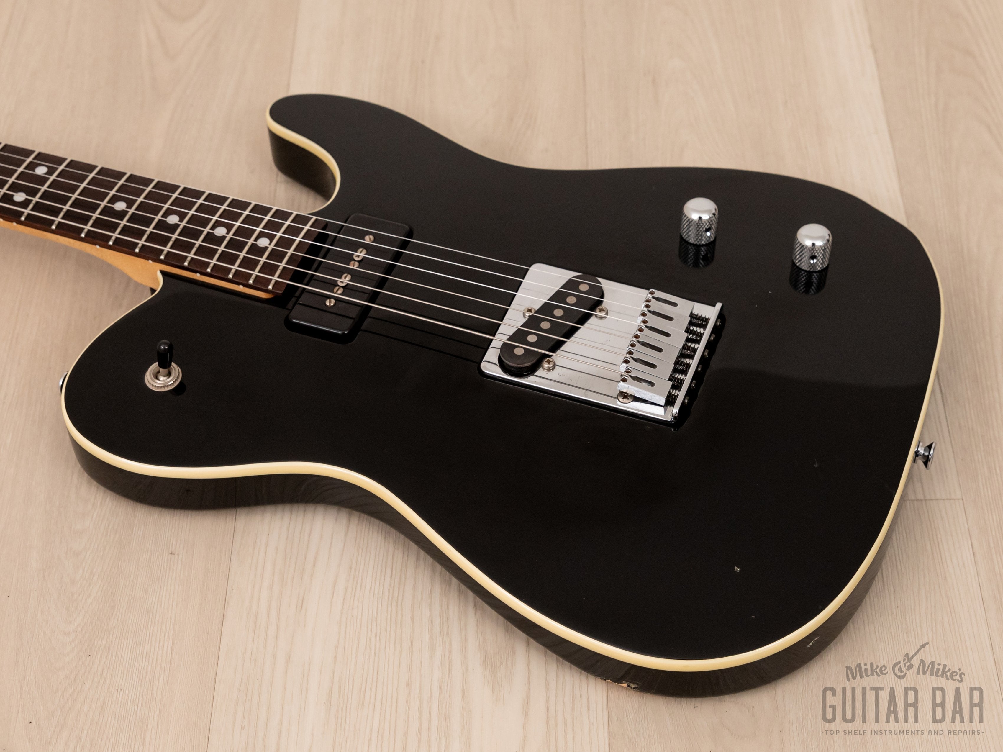 2006 Fender Aerodyne Telecaster ATL70 Black w/ P-90, Japan CIJ