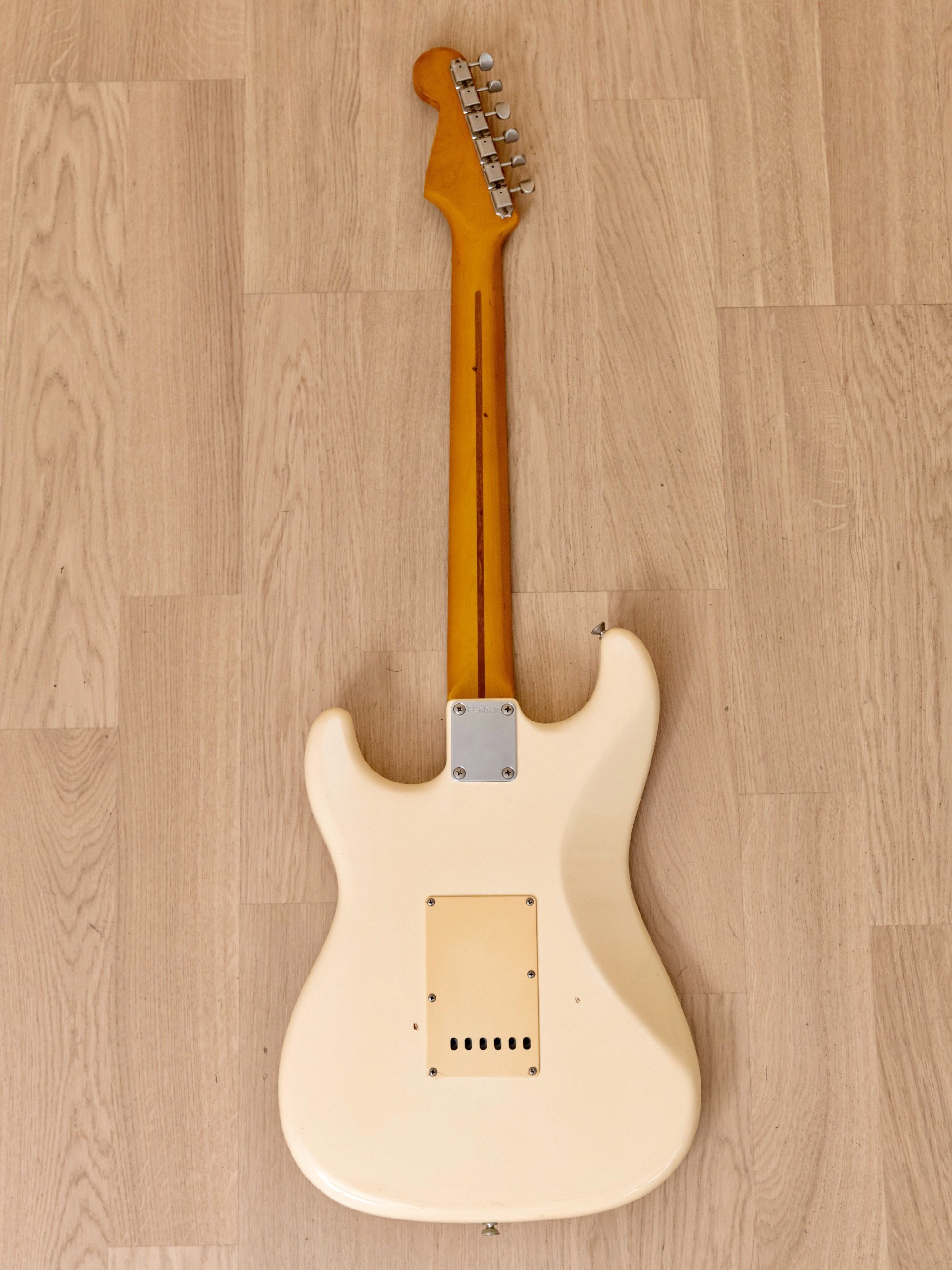 1982-83 Fender '57 Stratocaster JV Olympic White, ST57-65 w/ USA Fullerton  Pickups, Japan MIJ Fujigen