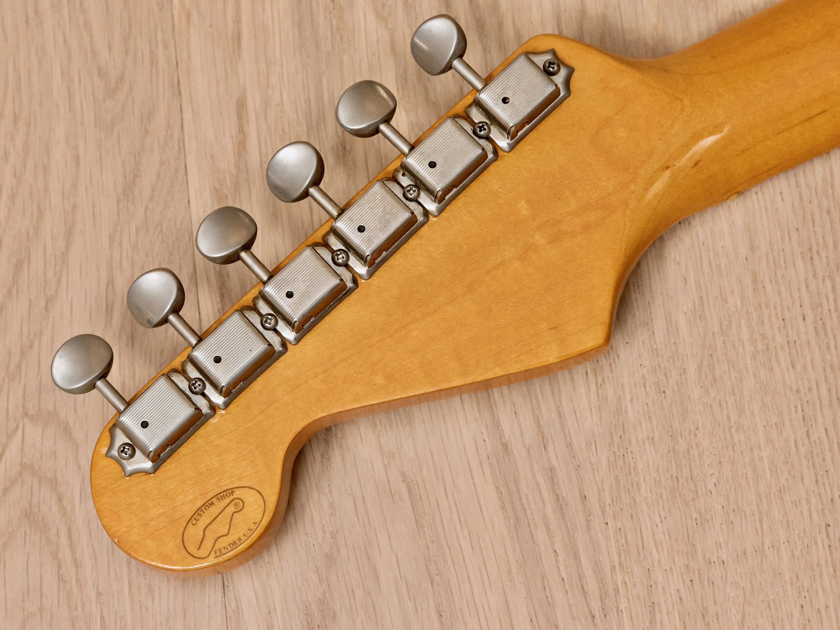 1990 Fender Custom Shop 1954 Stratocaster Sunburst Ash 100% Original w/ Tweed Case