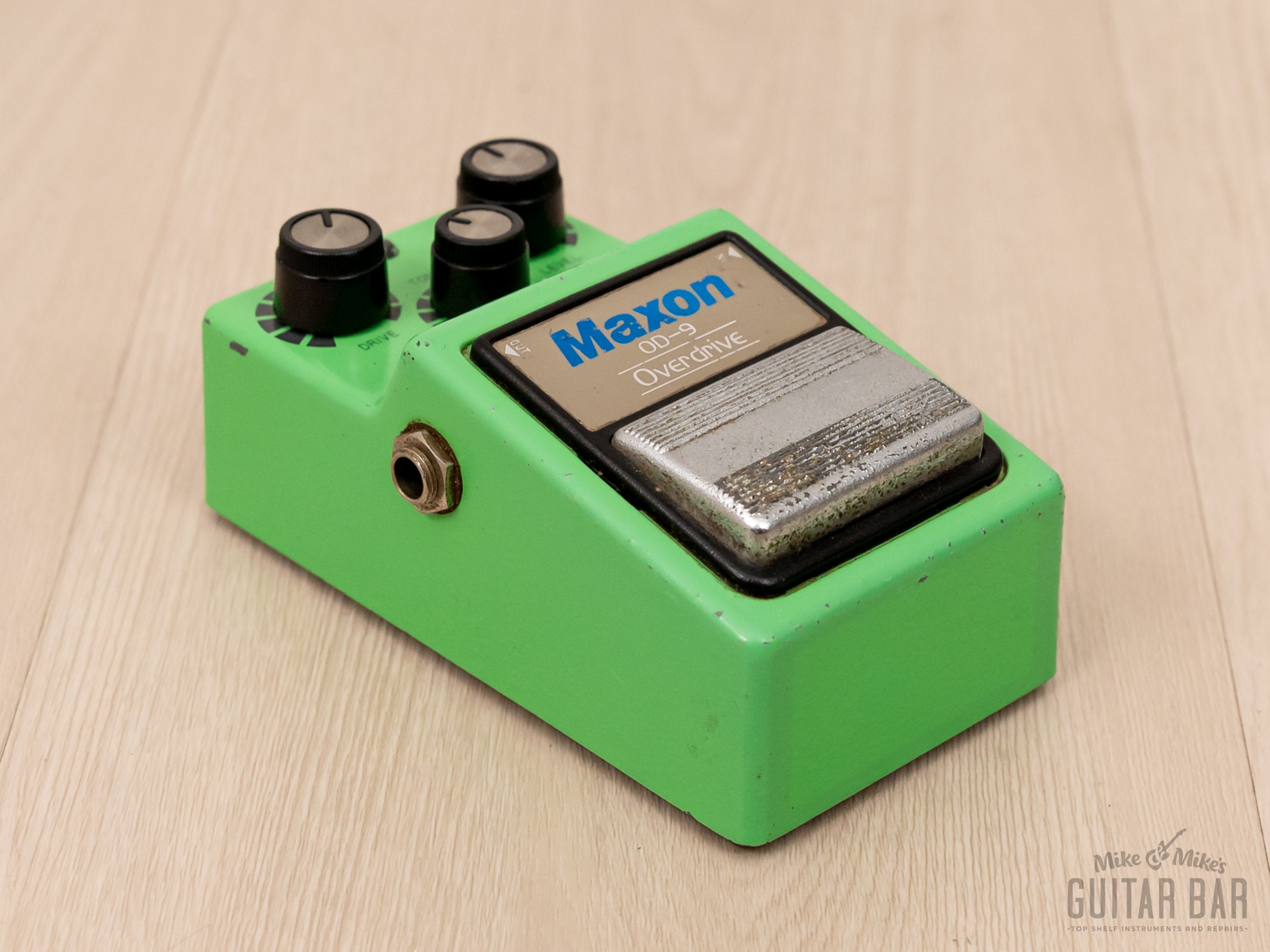 1983 Maxon OD-9 Overdrive Vintage Tube Screamer Guitar Effect Pedal, Ibanez  TS-9 JRC4558