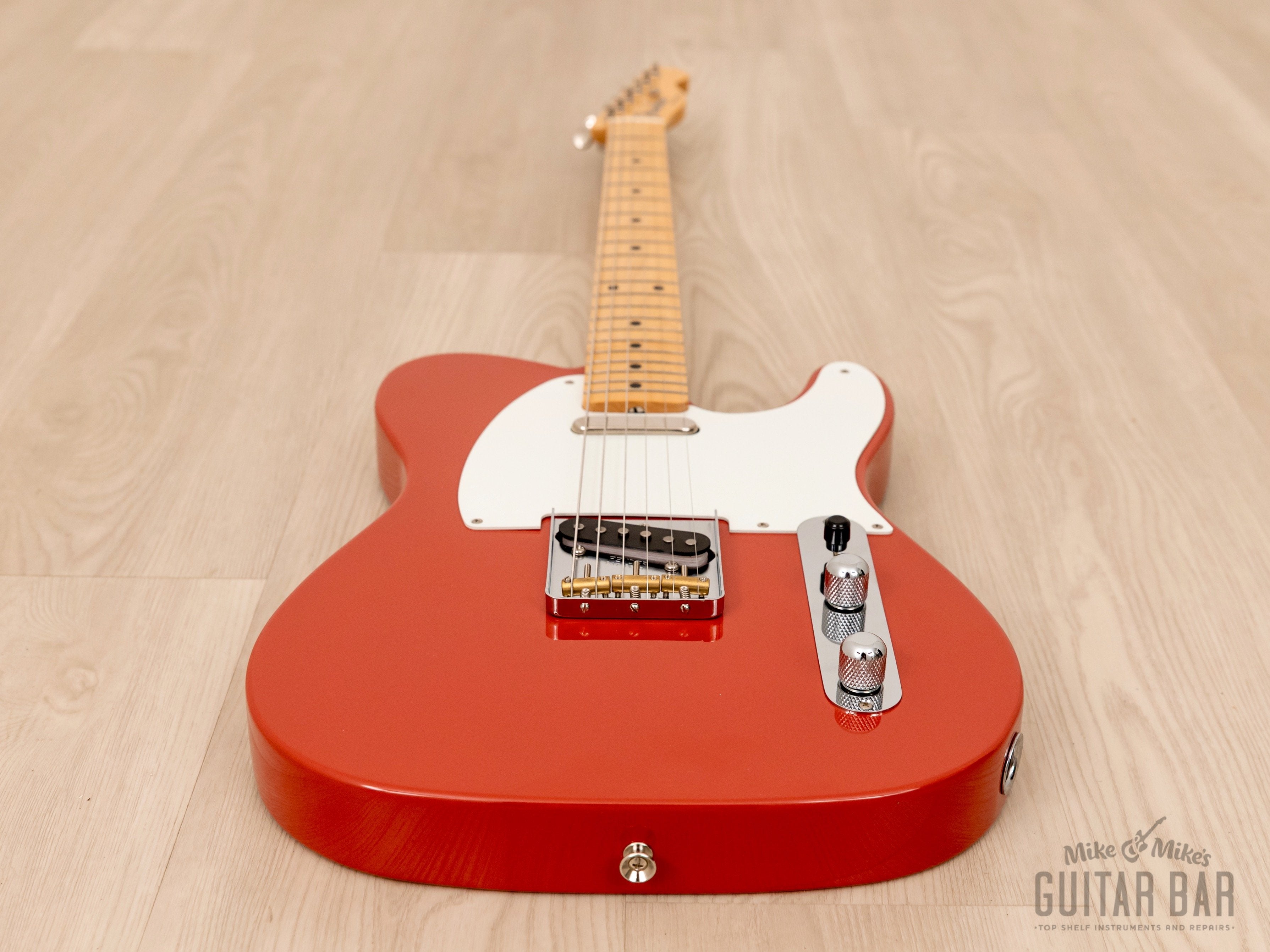 2022 Fender Traditional II 50s Telecaster Fiesta Red, Near-Mint w/ Hangtags, Japan MIJ