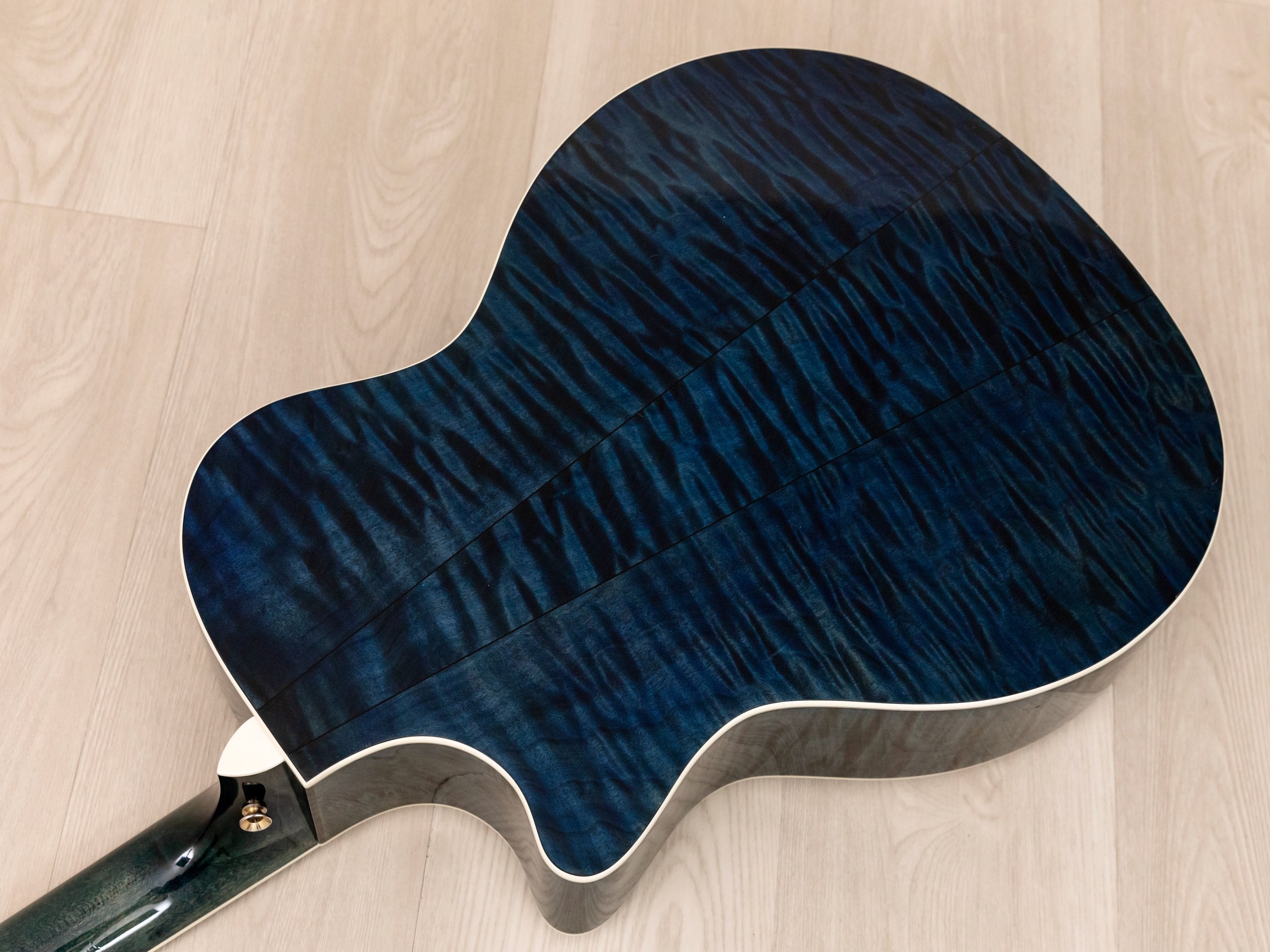 2000 Taylor 614CE Acoustic Electric Guitar Transparent Blue w/ Fishman Prefix, Case