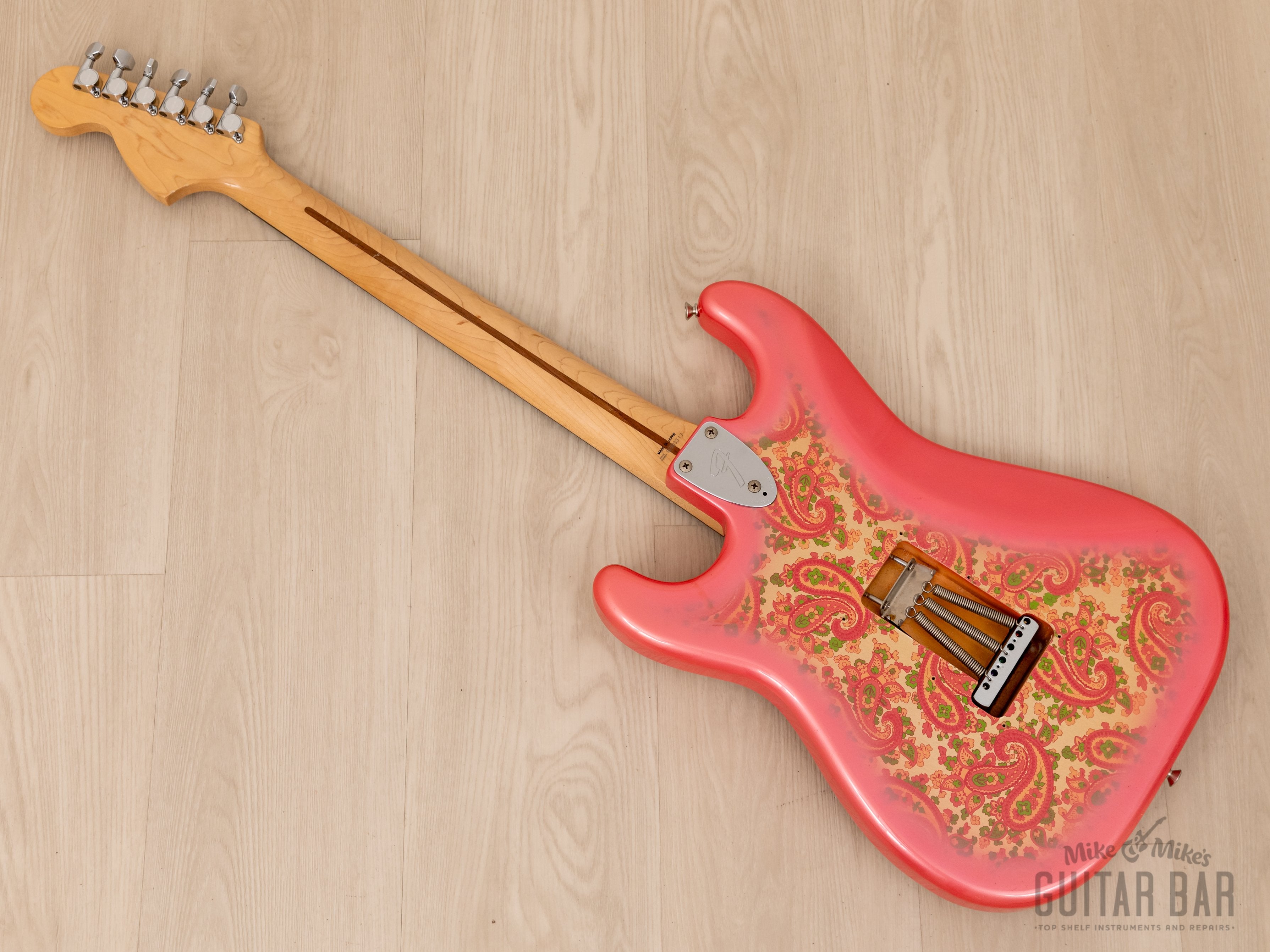 1994 Fender Order Made Stratocaster ‘72 Vintage Reissue ST72 Pink Paisley, Japan MIJ
