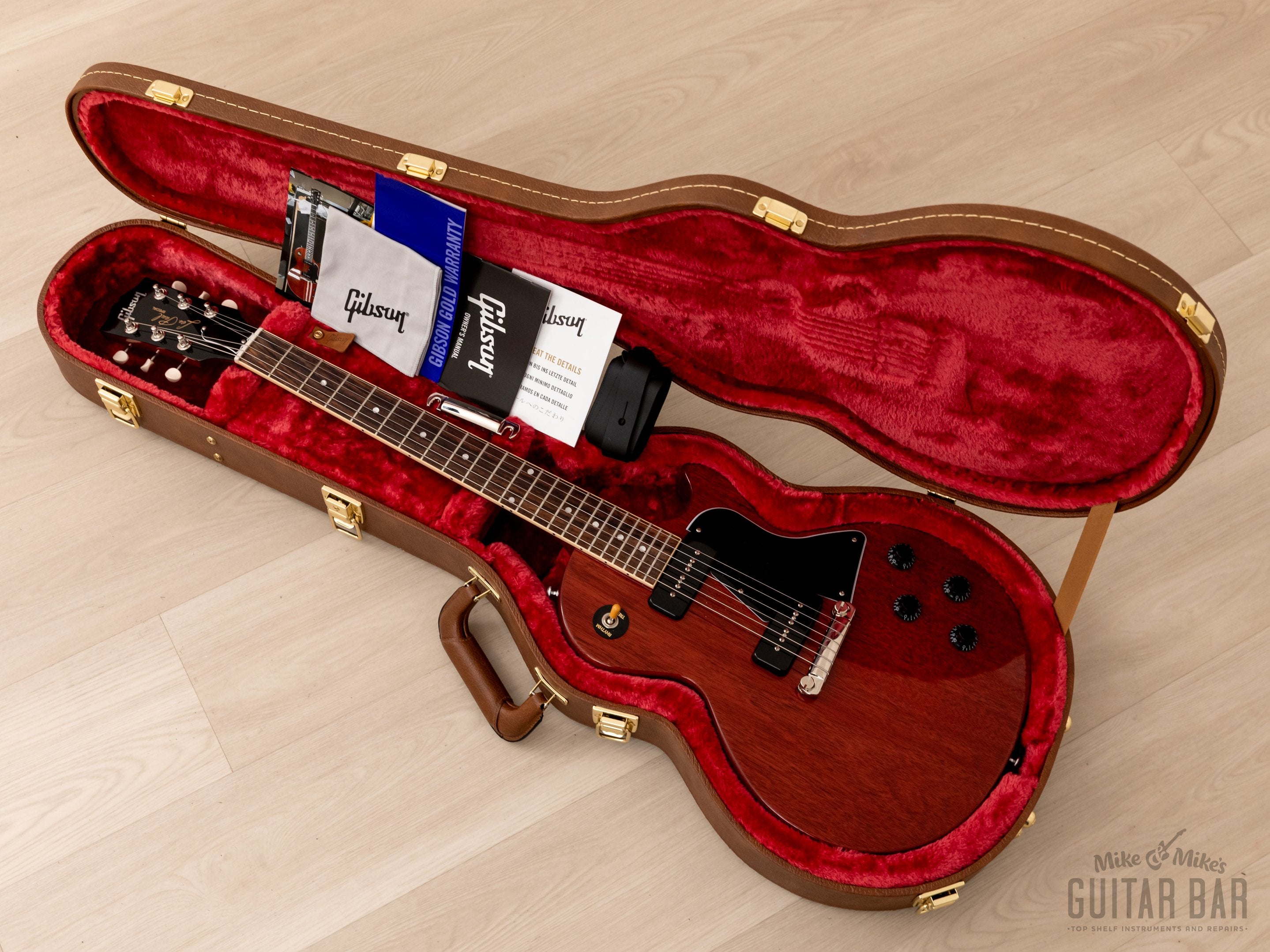 2021 Gibson Les Paul Special Cherry Single Cut Cherry Near-Mint w/ 50s Neck, Hangtags, Case