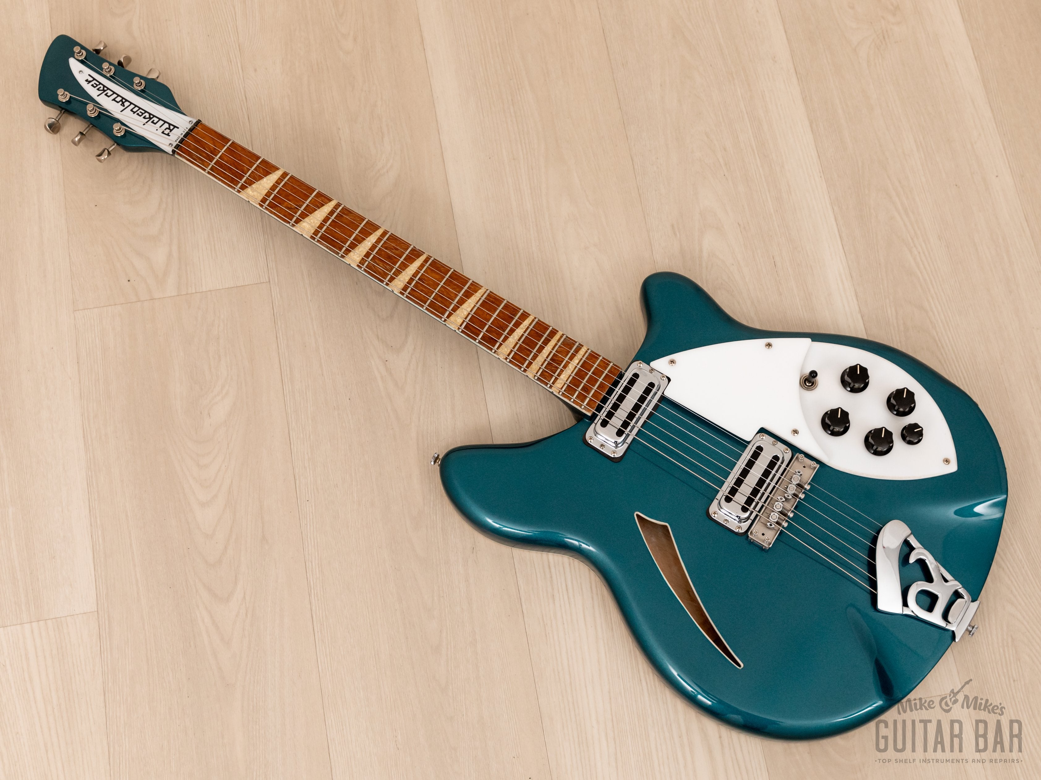 1967 Rickenbacker 360 Vintage Guitar Turquoise w/ Toaster Pickups, Case