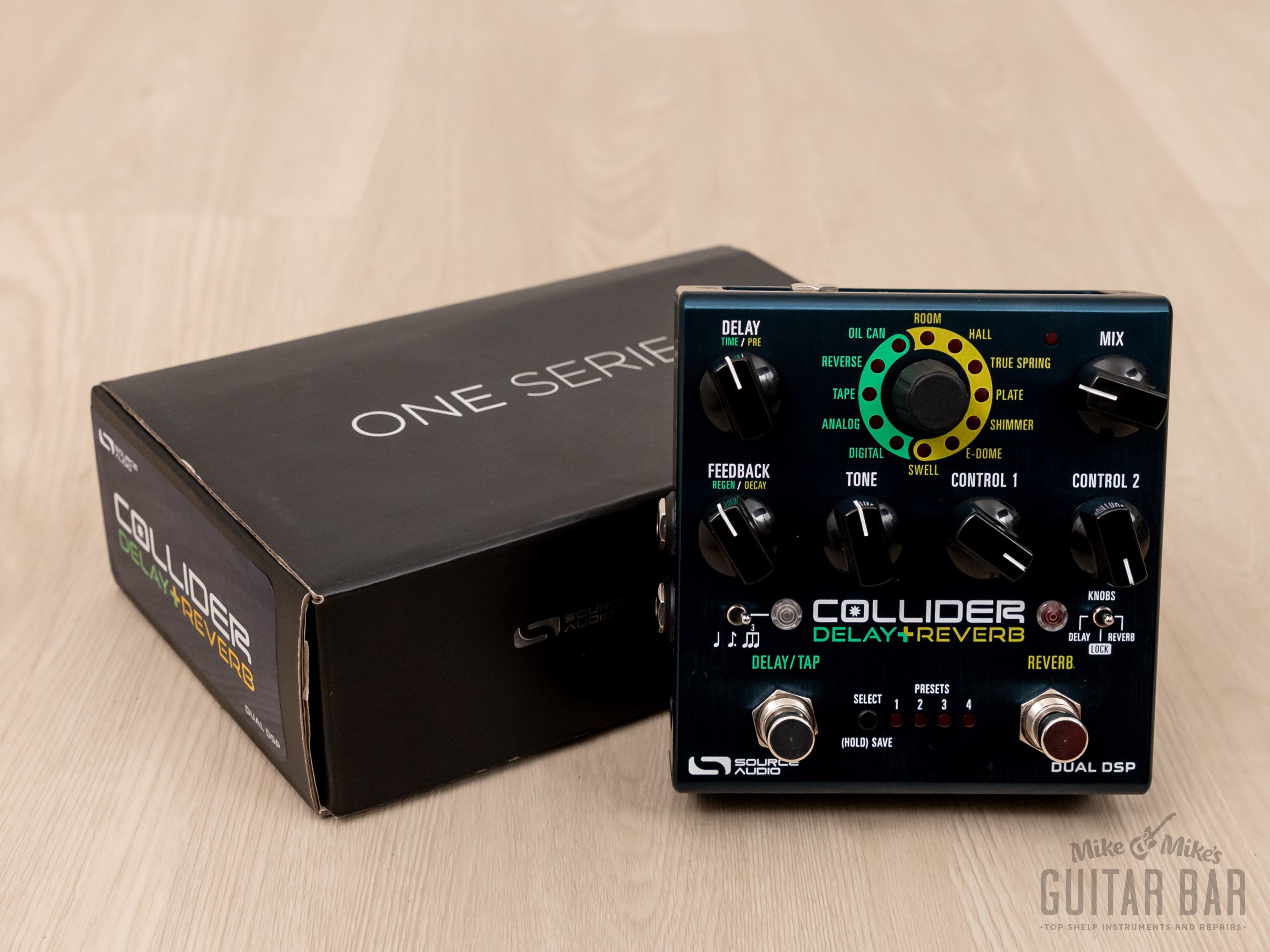 Source Audio SA263 Collider Delay + Reverb Guitar Effects Pedal w/ Box
