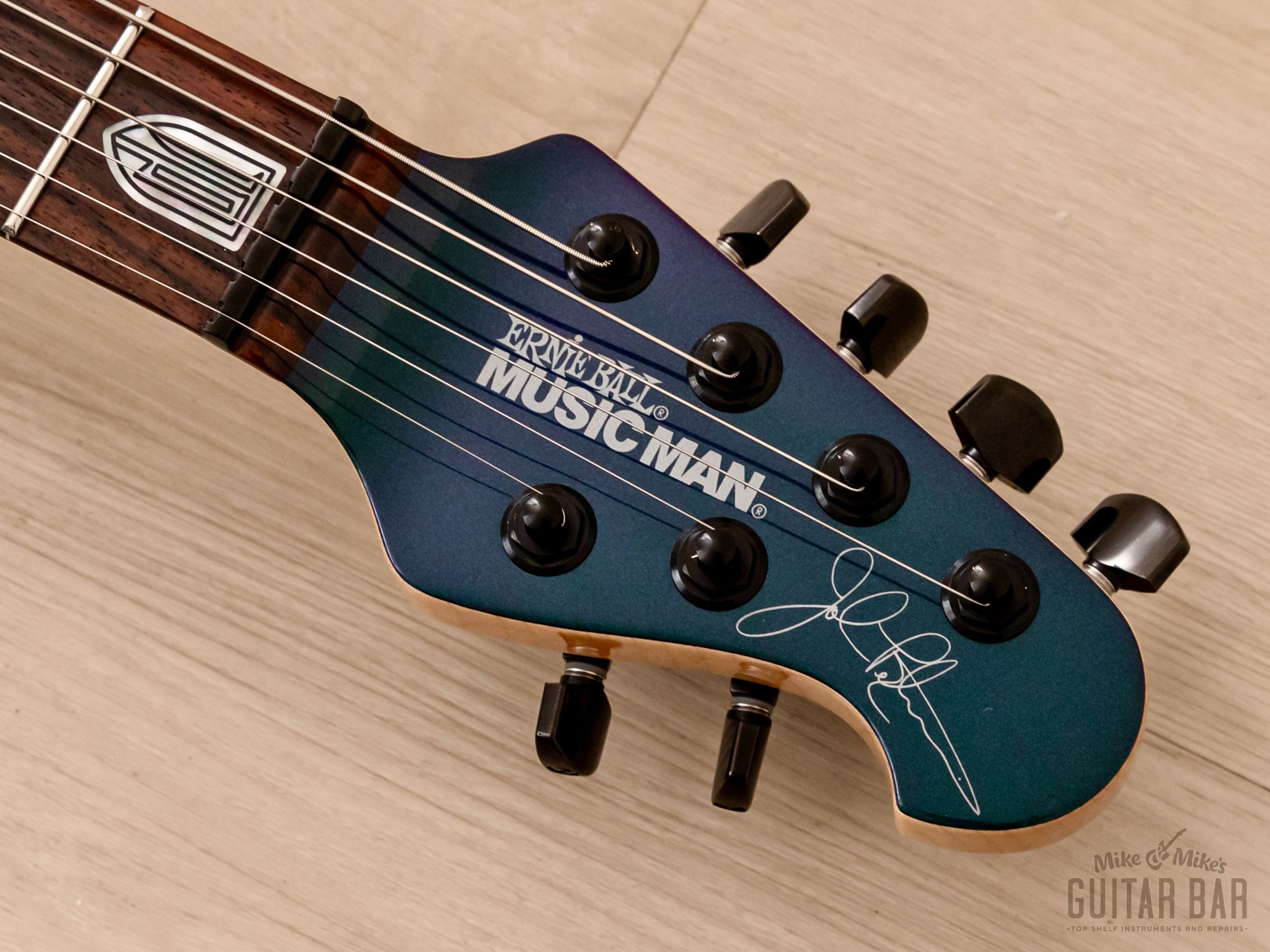 2020 Ernie Ball Music Man John Petrucci Signature JP6 Piezo Mystic Dream, Mint w/ Case & Hangtags