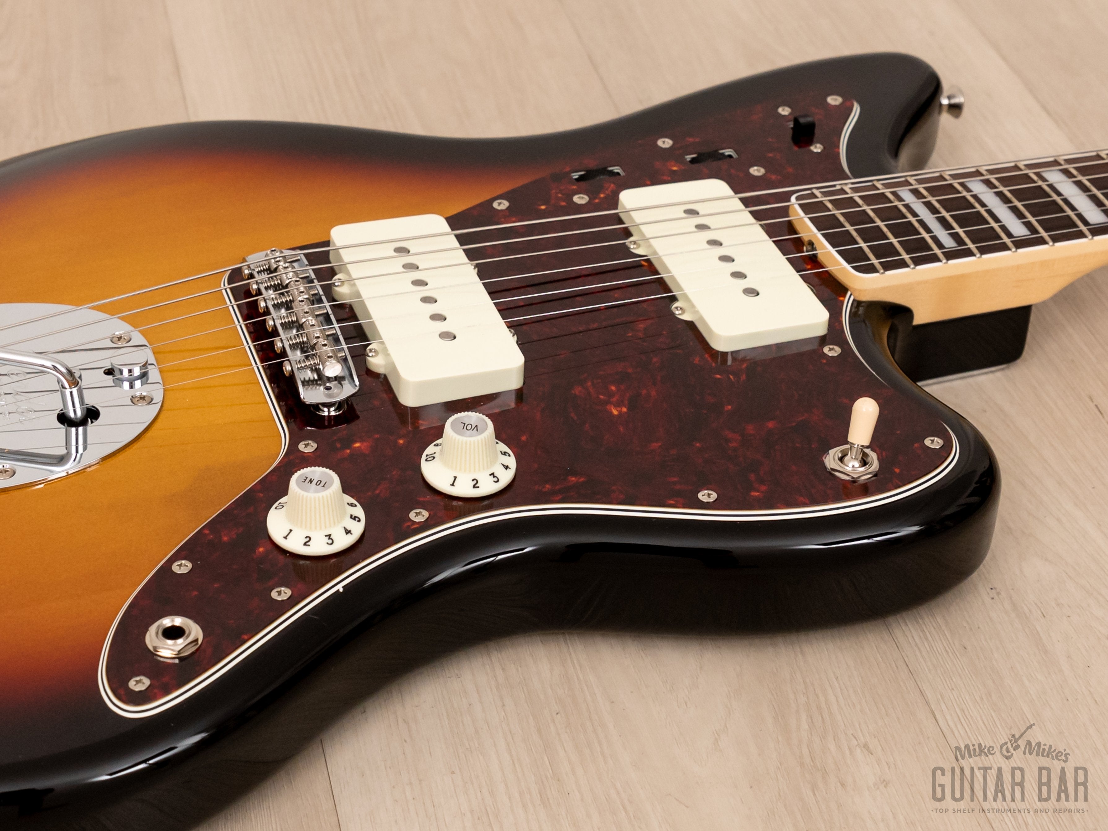 2023 Fender Traditional II Late 60s Jazzmaster Sunburst, Blocks
