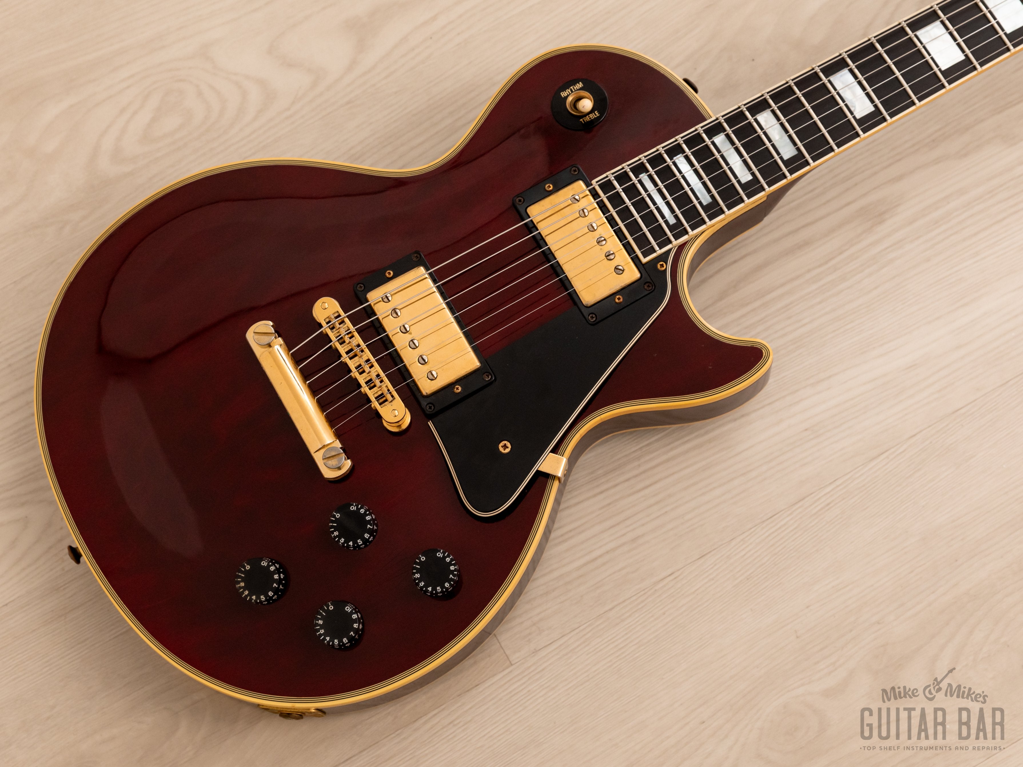 1999 Gibson Les Paul Custom Wine Red 100% Original w/ Case & Tags, Yamano
