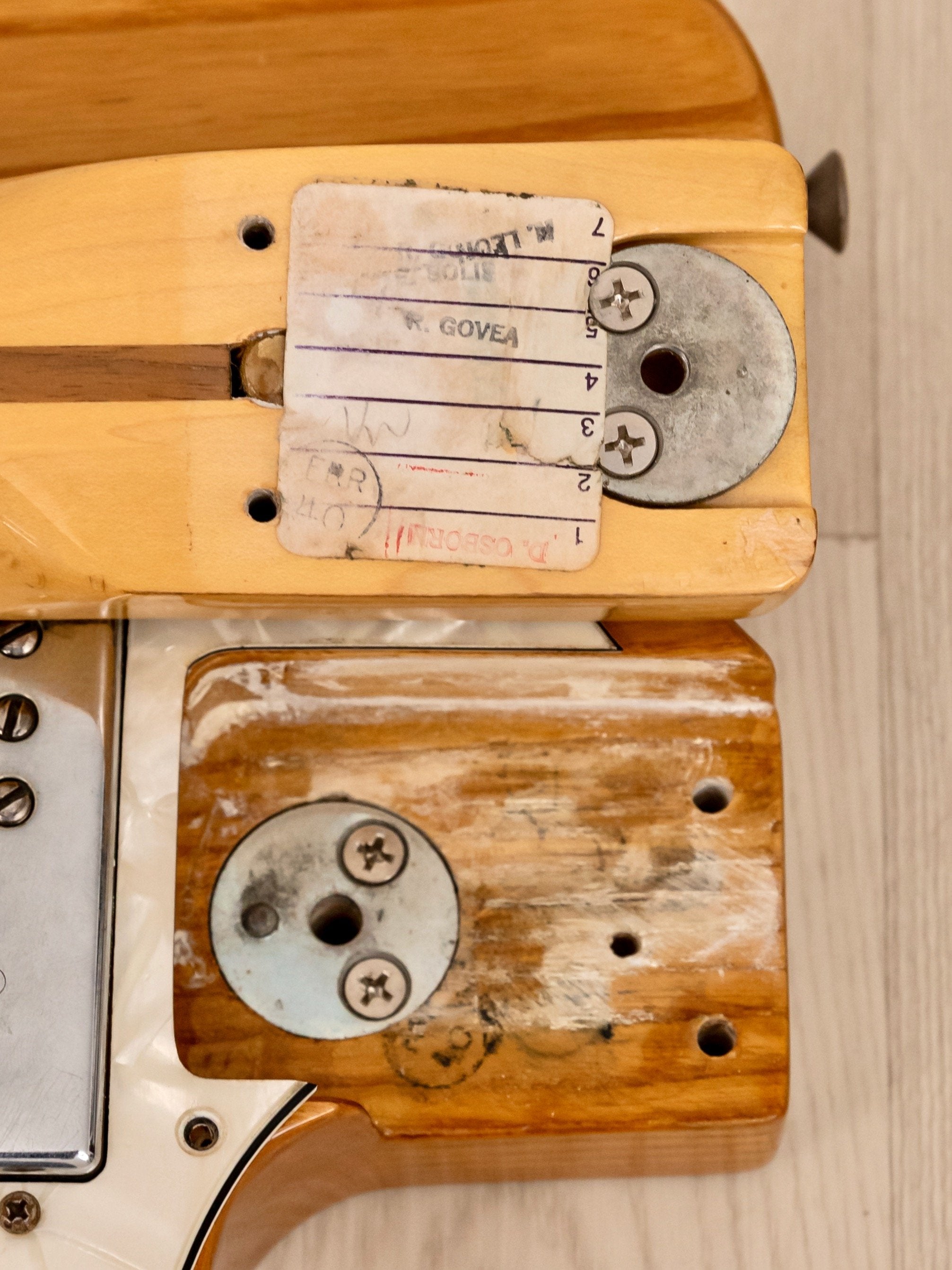 1979 Fender Telecaster Thinline Vintage Electric Guitar Natural, 100% Original w/ Wide Range, Case