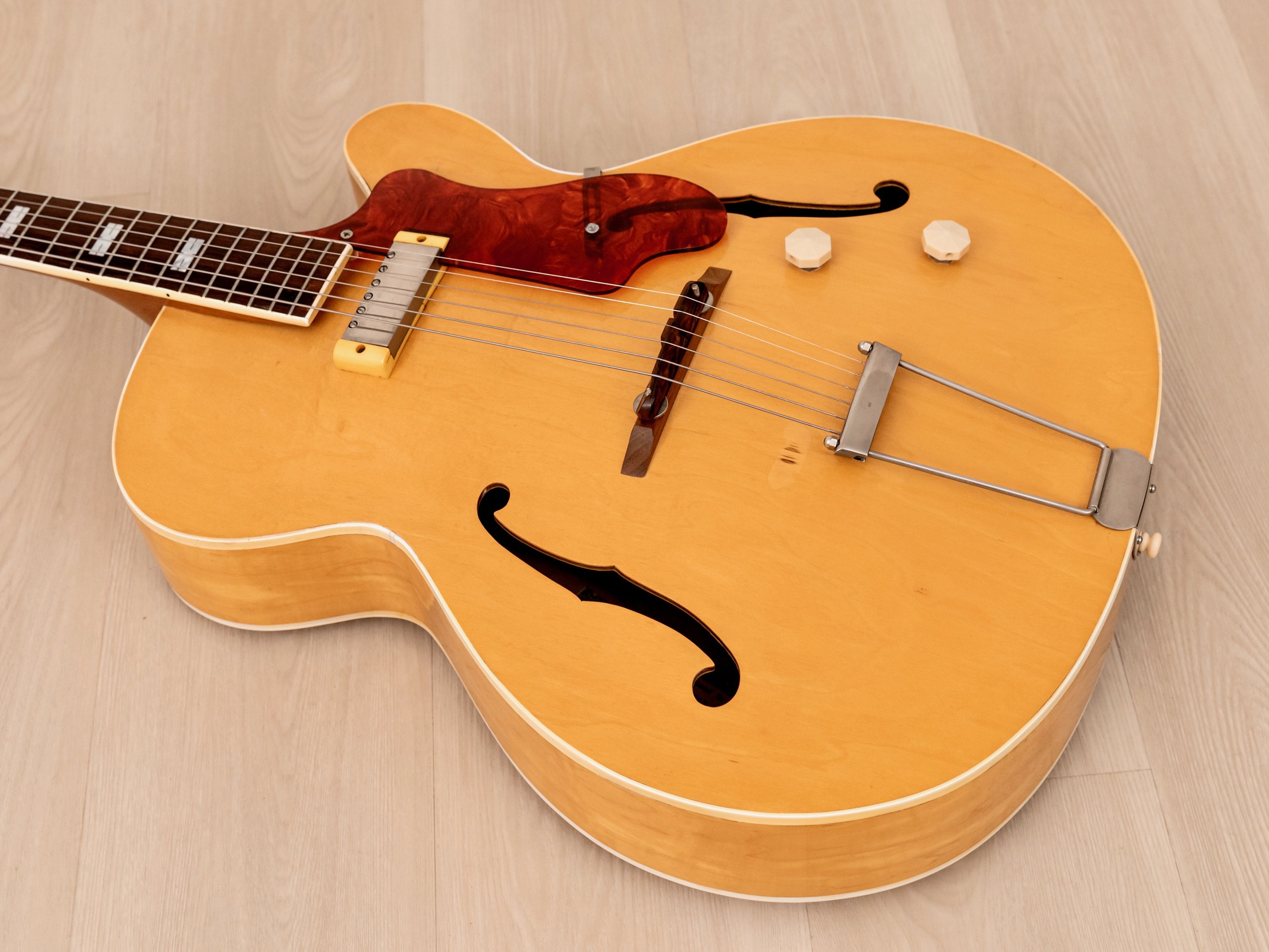 1953 Epiphone Zephyr Regent Vintage Archtop Electric Guitar, Blonde, Collector-Grade w/ Case