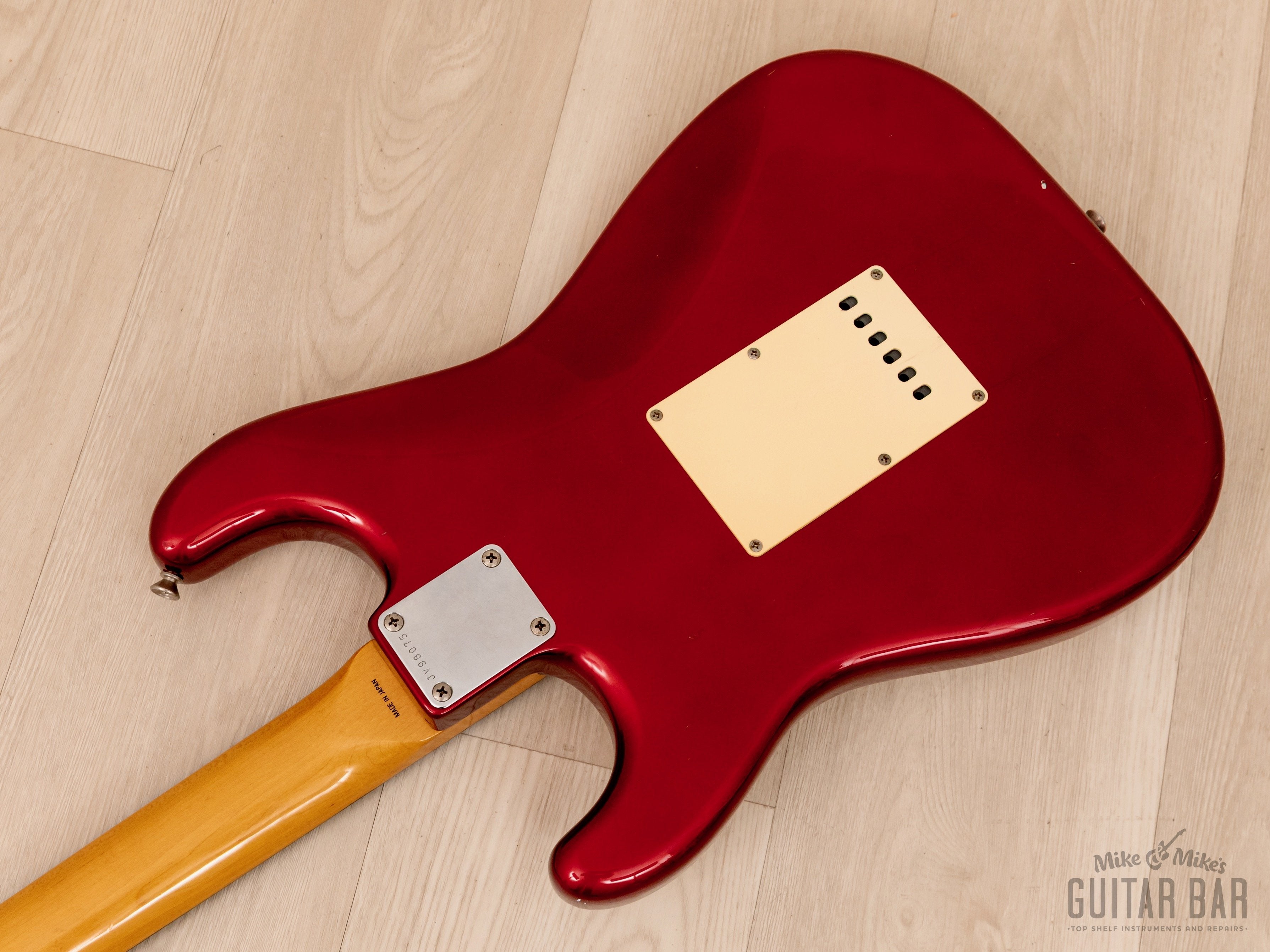 1984 Fender Stratocaster JV '62 Vintage Reissue ST62-55 Candy Apple Red, 100% Original, Japan MIJ Fujigen
