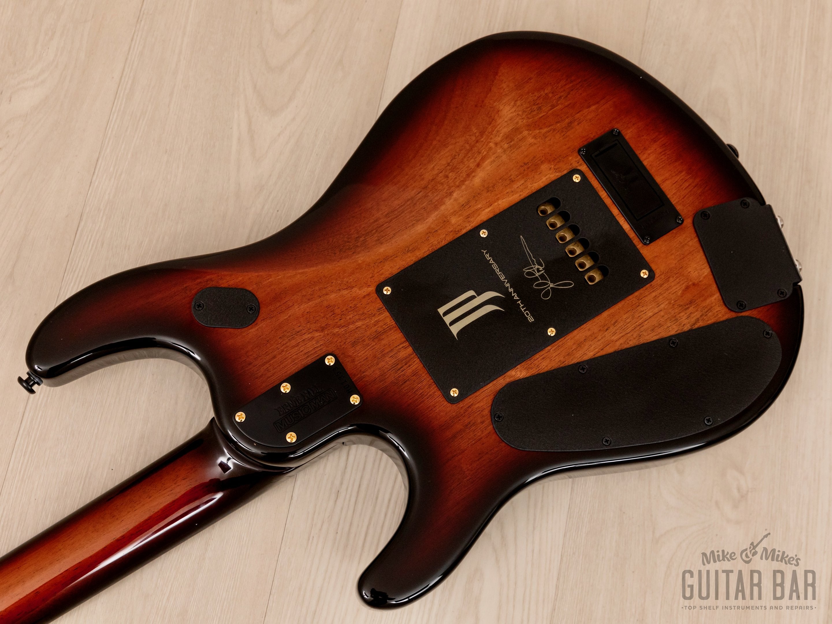 2021 Ernie Ball Music Man 20th Anniversary John Petrucci Signature JP6 Honey Butter Burst w/ Case, Hangtags
