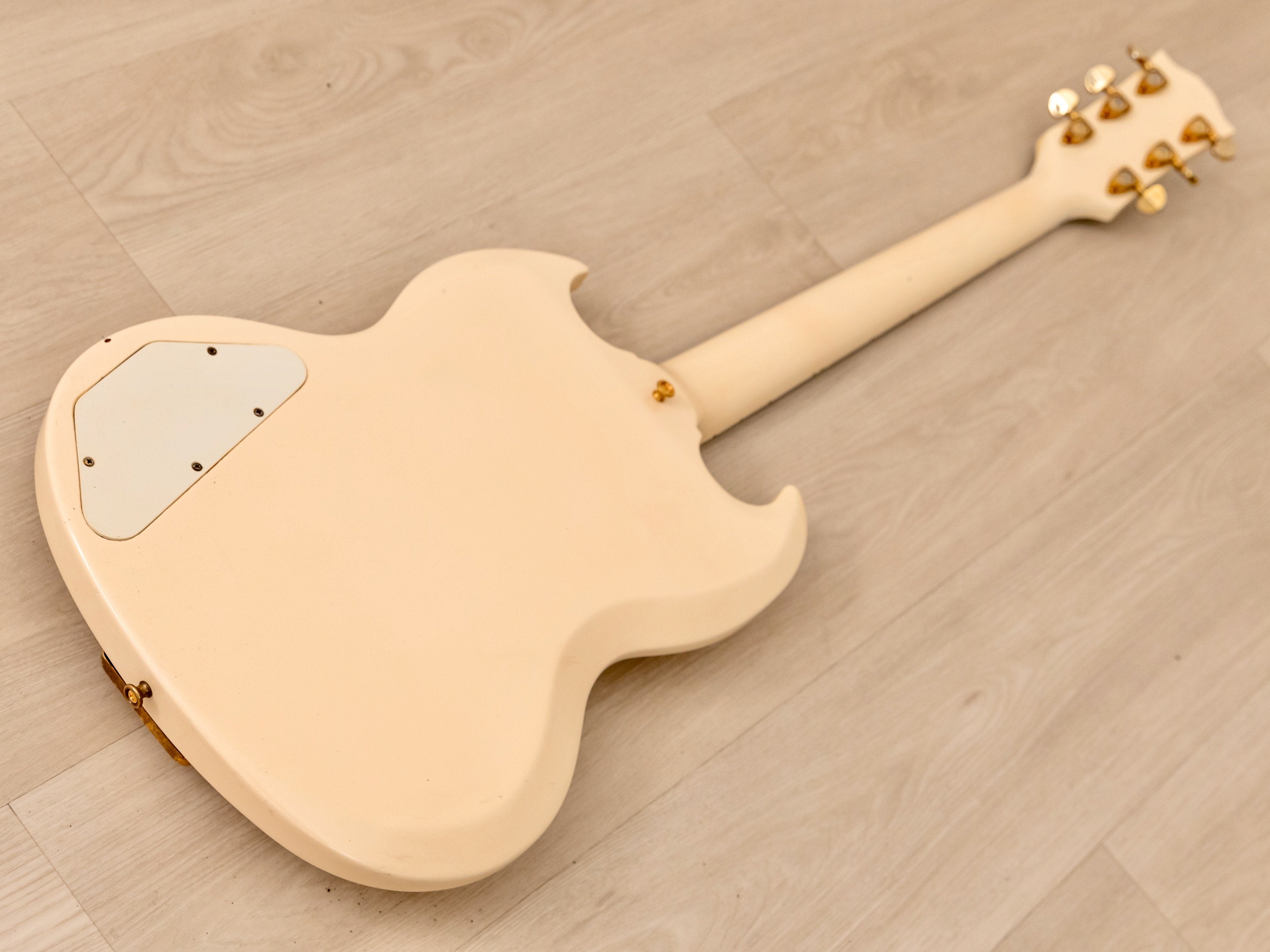 1961 Gibson Les Paul Custom SG Polaris White w/ PAF Pickups, Lifton Case