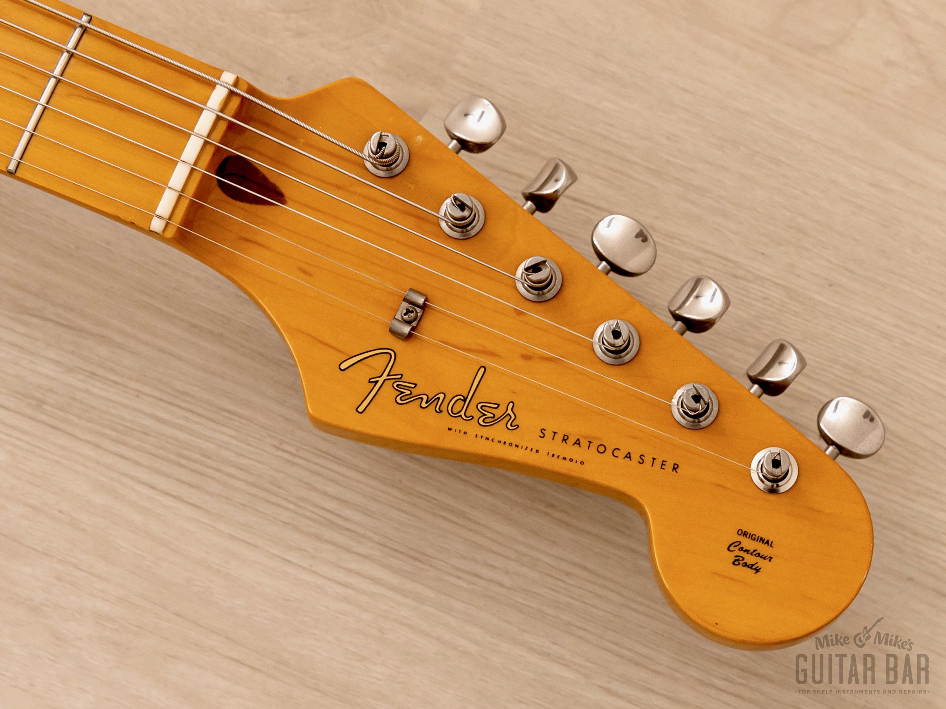 Fender Japan '57 Stratocaster Vintage Reissue Partscaster Burgundy Mist ST57-AS Anniversary Special