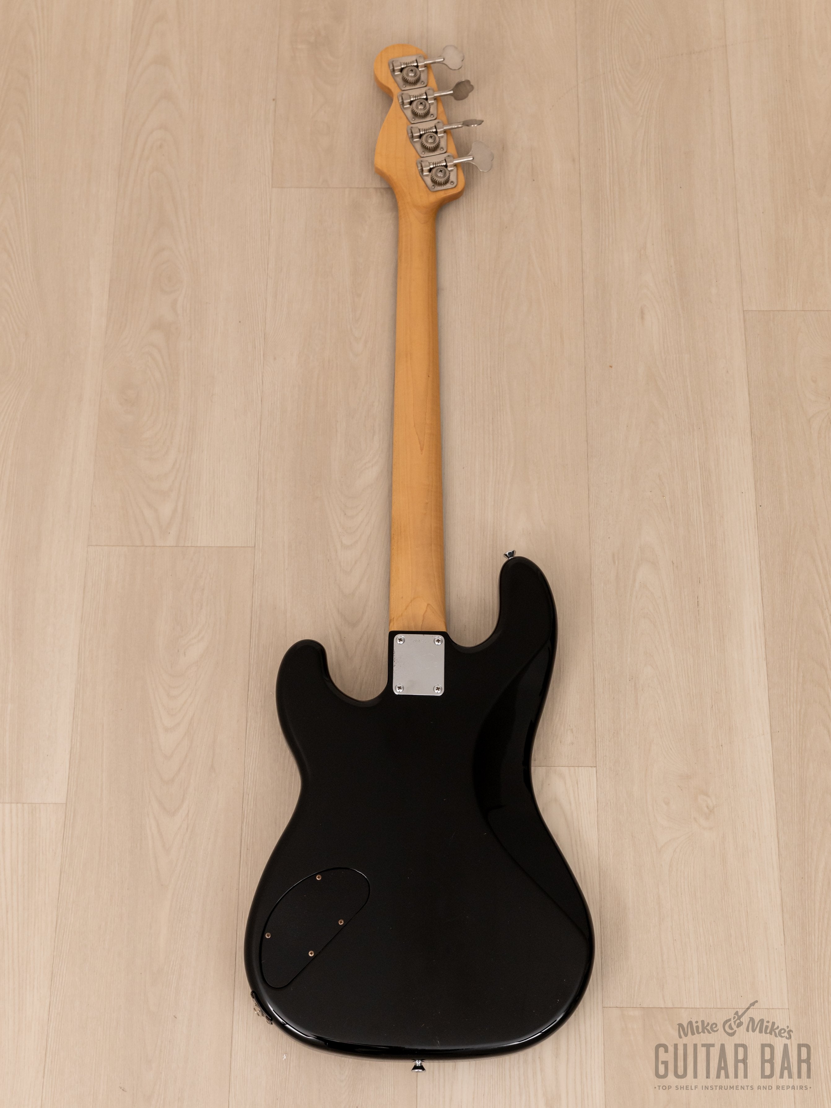 1985 ESP PPJ-160 Yamashita Model PJ Bass Black w/ Active Electronics & Case, Japan