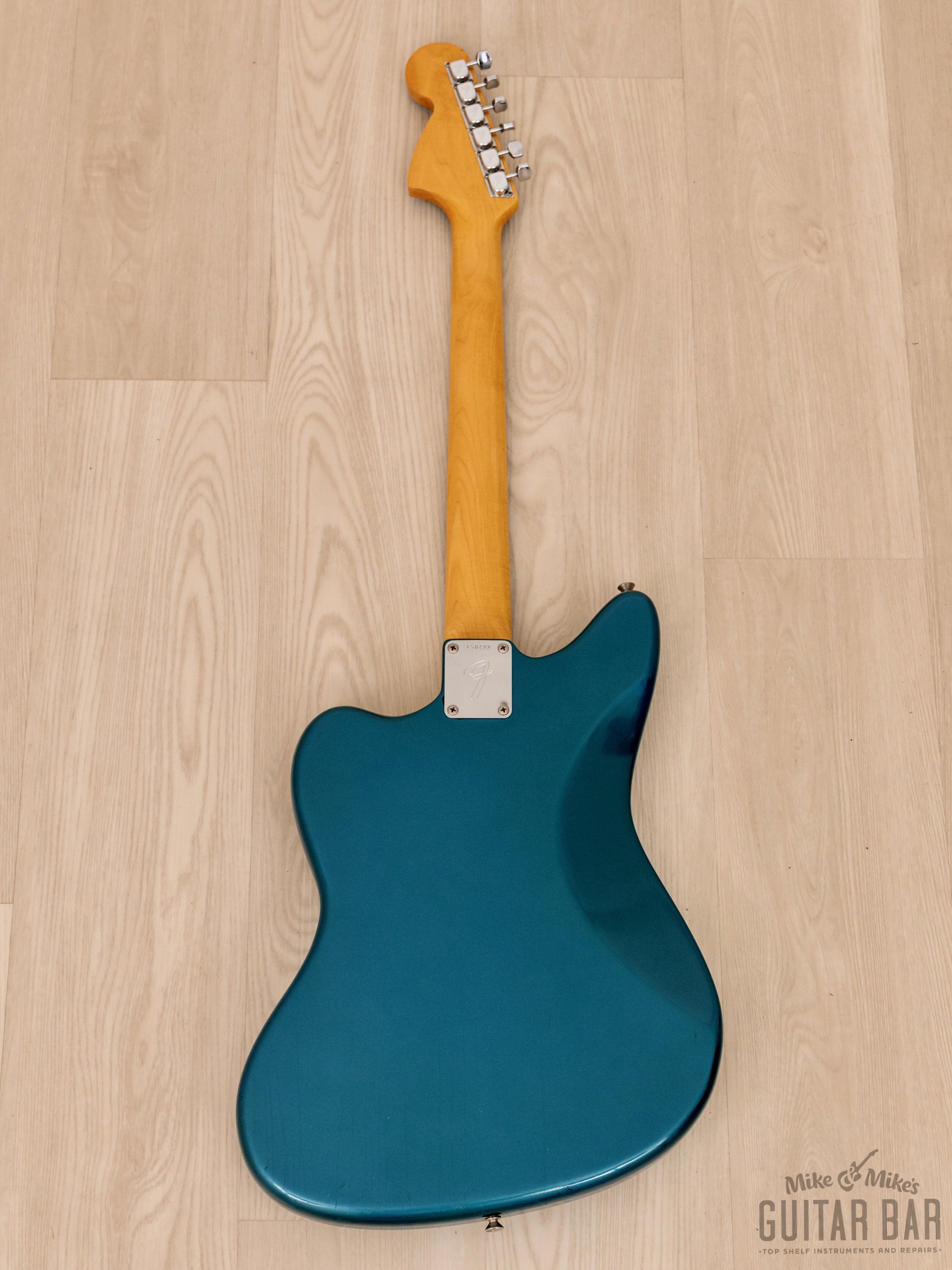 1966 Fender Jaguar Vintage Offset Guitar Lake Placid Blue 100% Original w/ Case