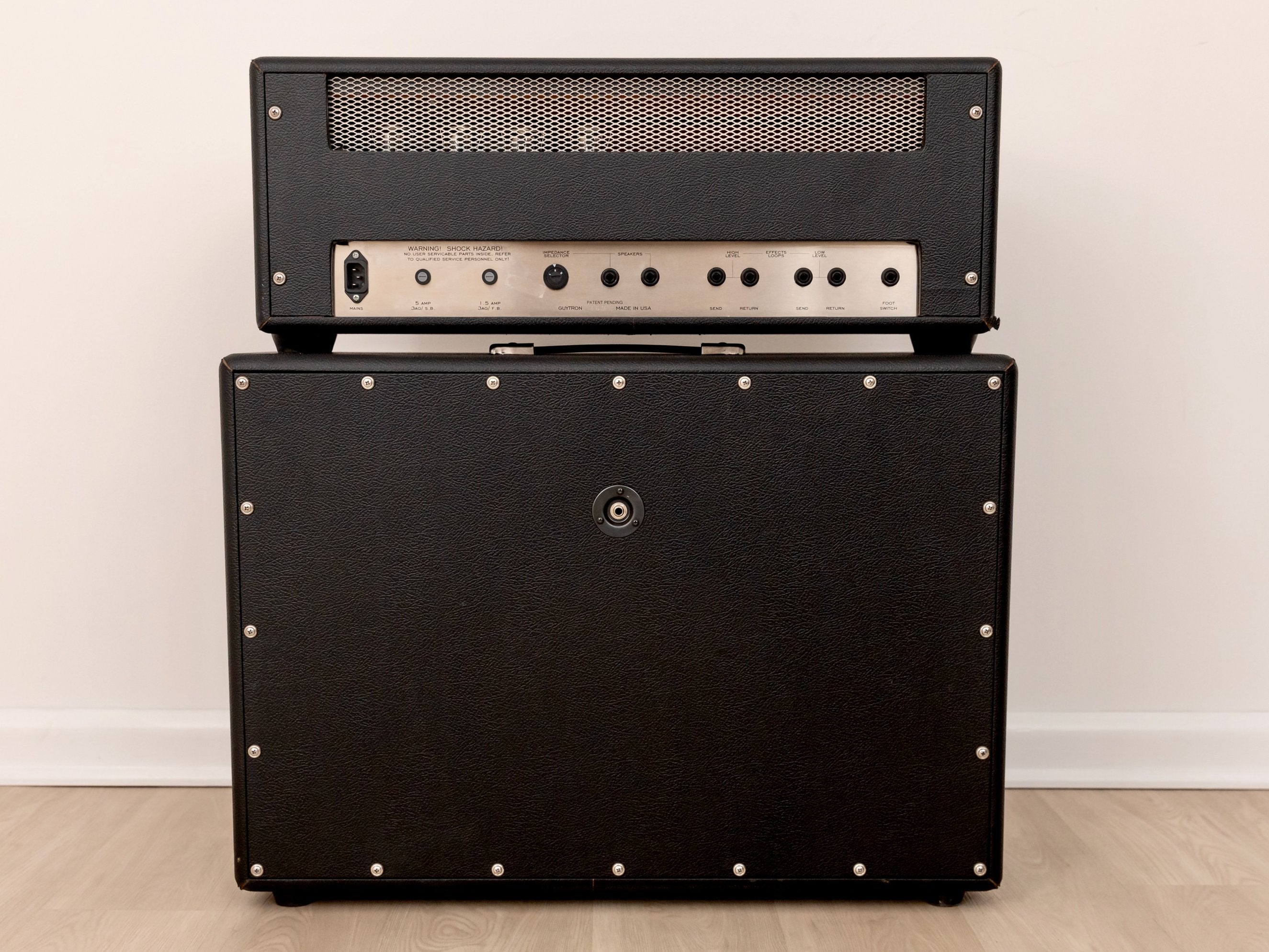 2000s Guytron GT-100 100w British-Style Boutique Tube Amp EL34 w/ 2x12, Celestion Speakers