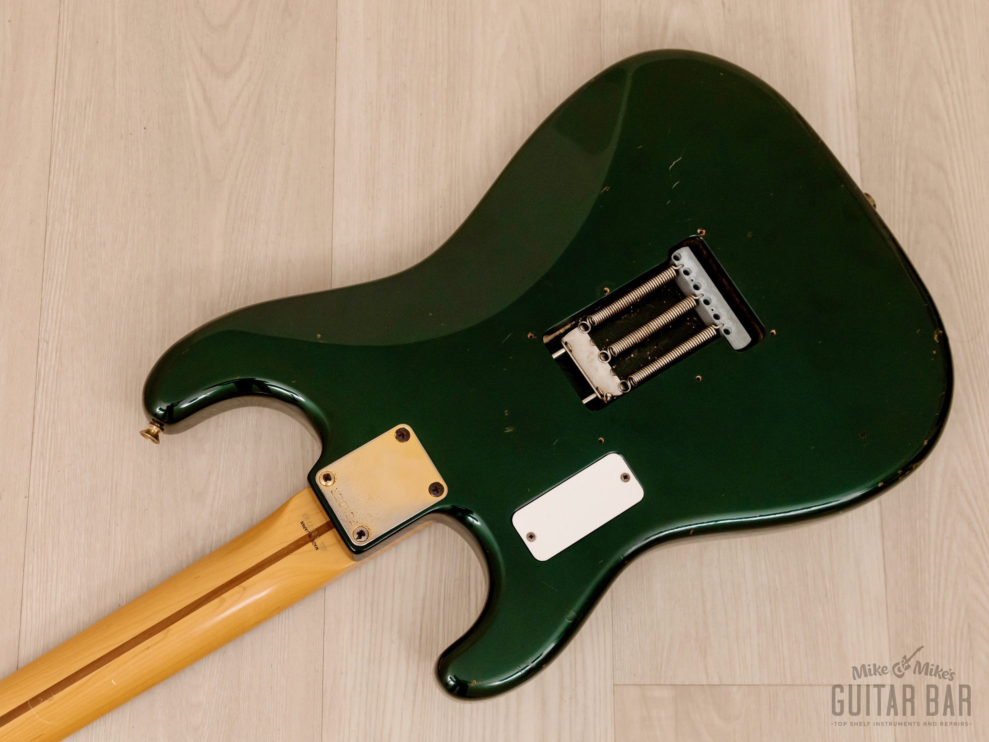 1991 Fender Stratocaster '57 Vintage Reissue ST57-770LS Candy Apple Green w/ USA Lace Sensors, Japan MIJ Fujigen