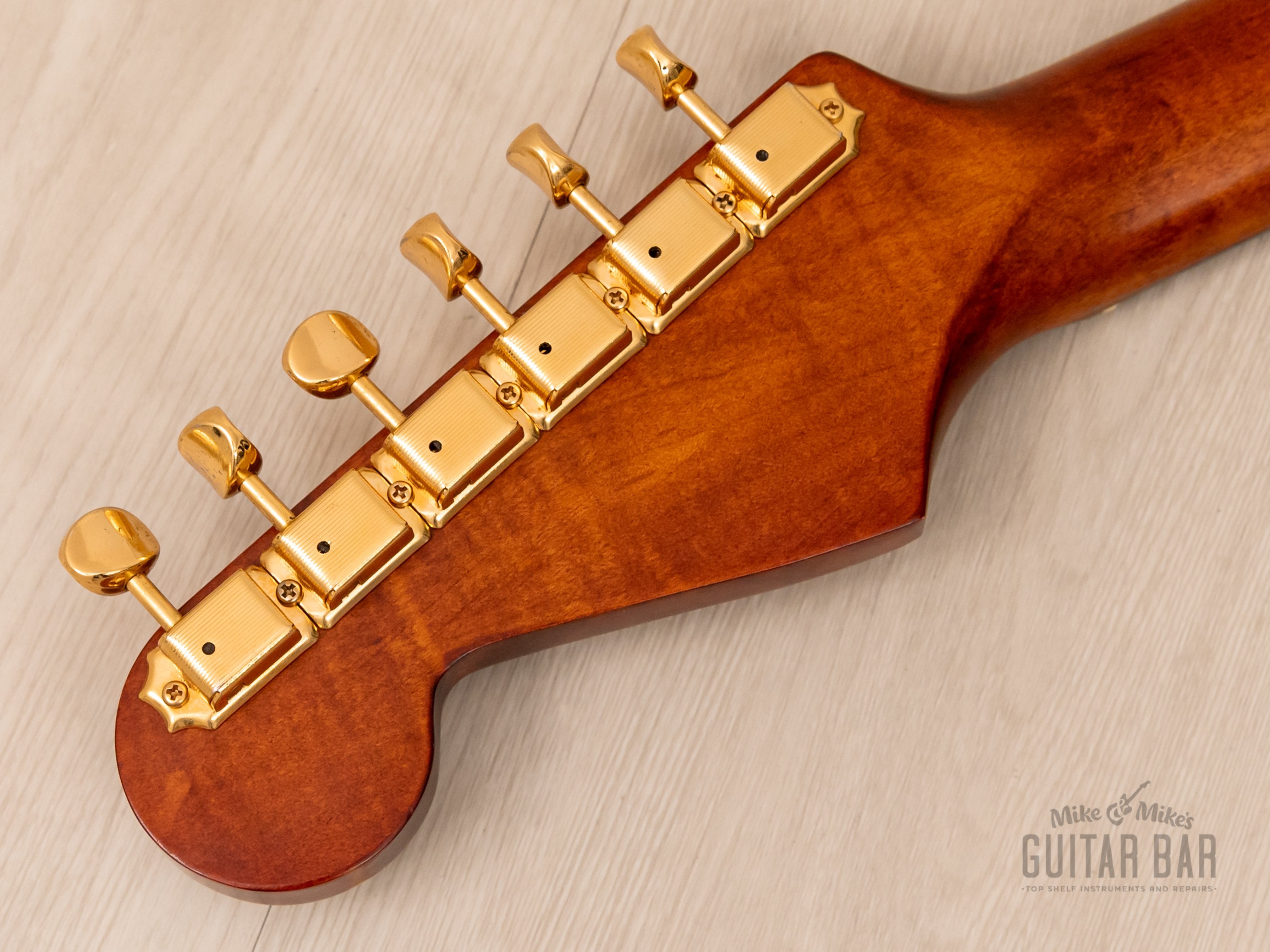 1991 Fender Stratocaster Order Made Walnut Satin Nitro Lacquer w/ Gold Hardware, Japan MIJ Fujigen