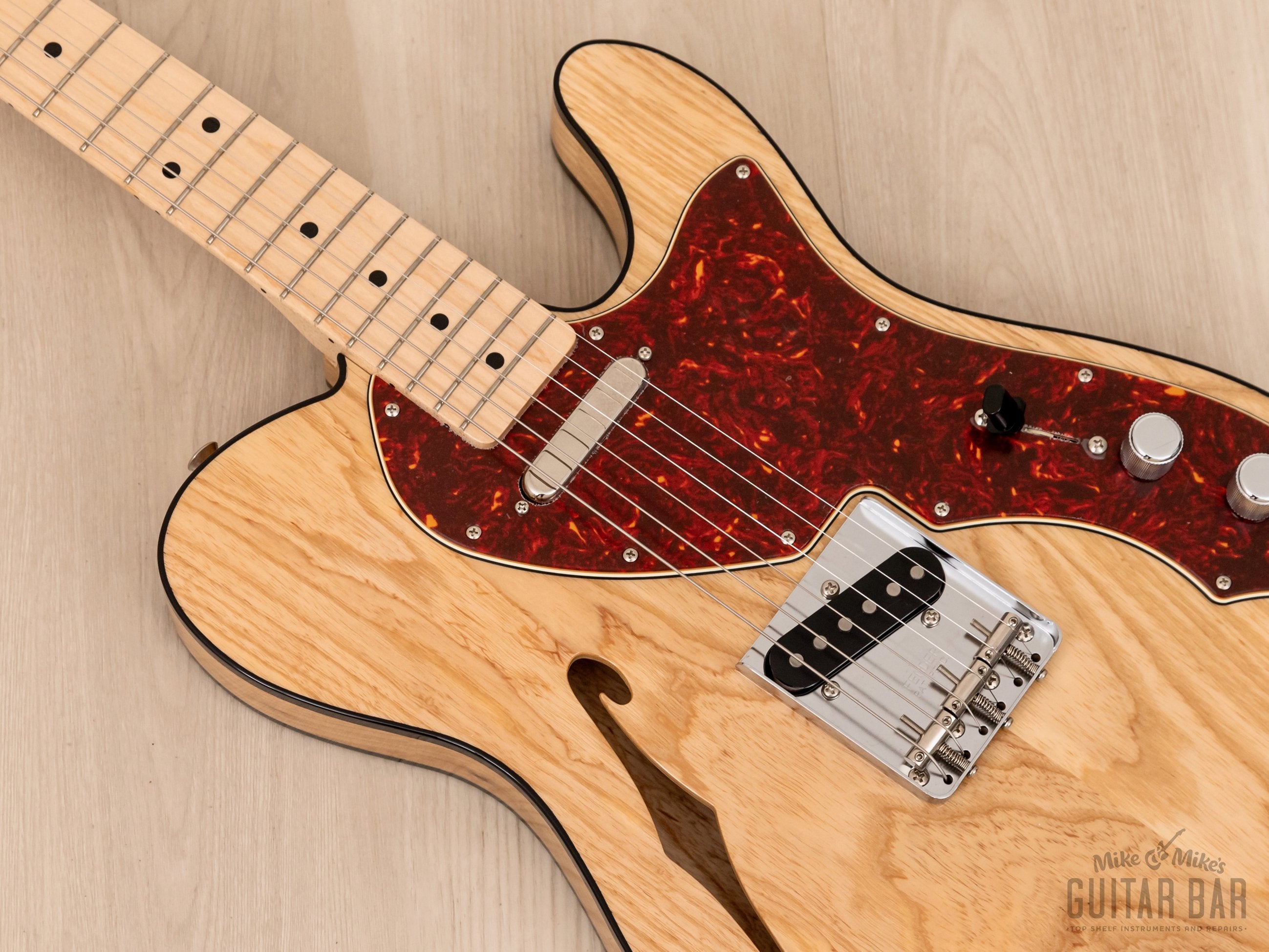 USA製CuNiFe搭載MIJ Telecaster Thinline フェンダージャパン 純正買蔵