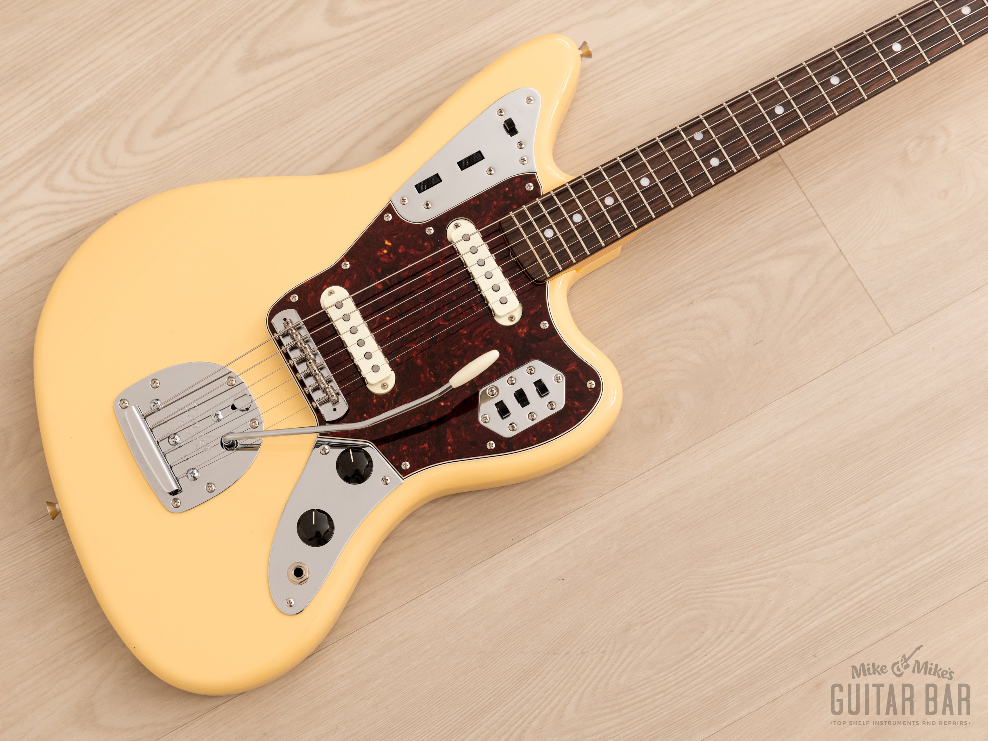 2023 Fender Traditional II 60s Jaguar FSR Offset Guitar Olympic White w/  Headstock, Japan MIJ