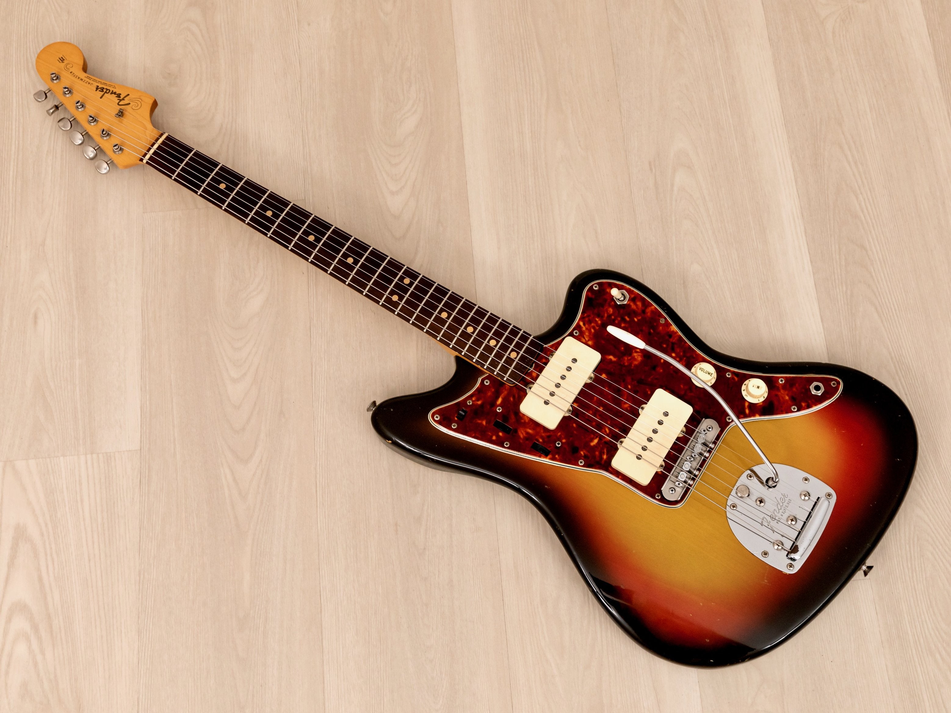 1964 Fender Jazzmaster Pre-CBS Vintage Electric Guitar Sunburst w/ Case, Mastery