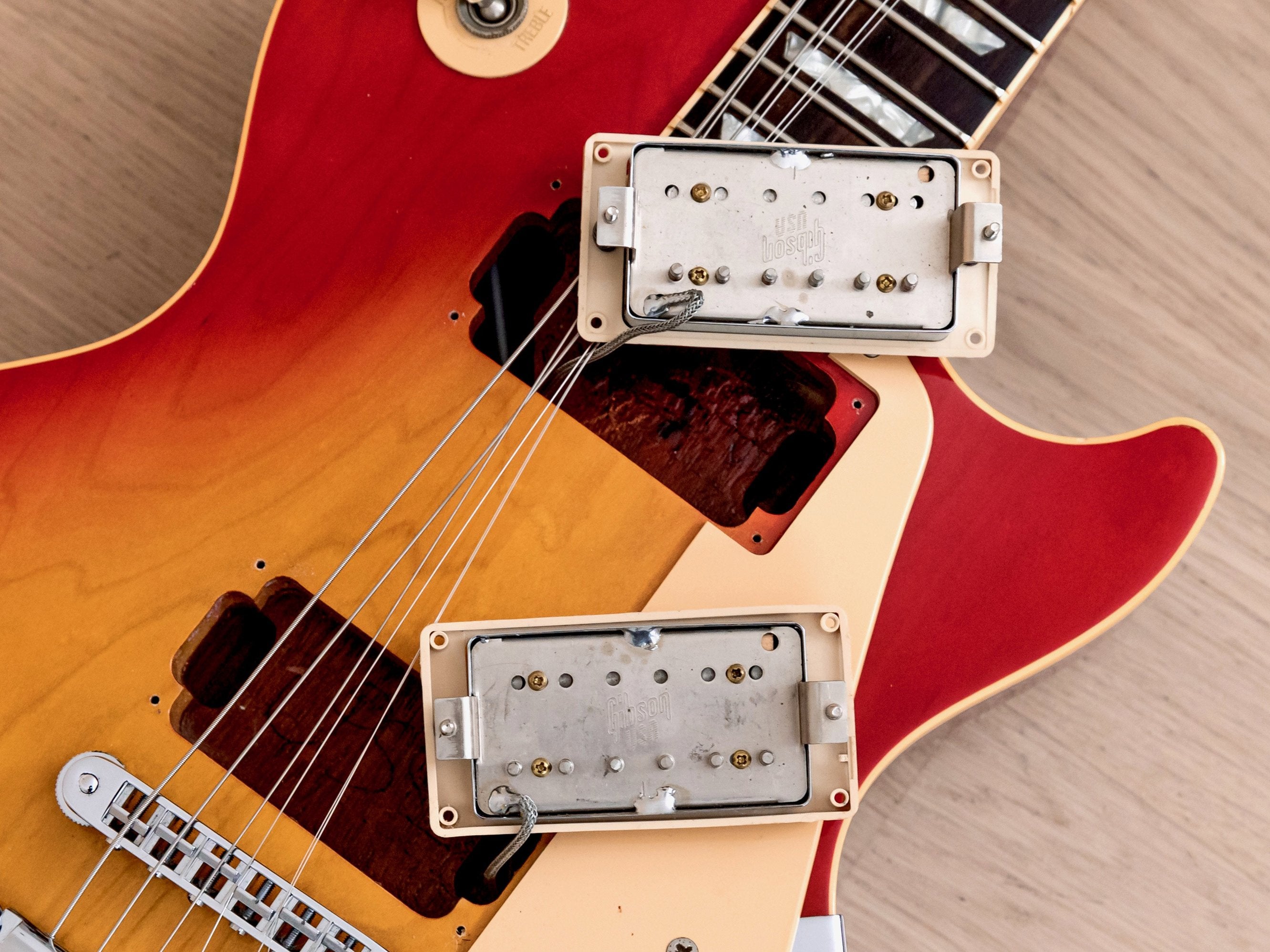 1999 Gibson Les Paul Standard Cherry Sunburst 100% Original w/ Case & Hangtags, Yamano