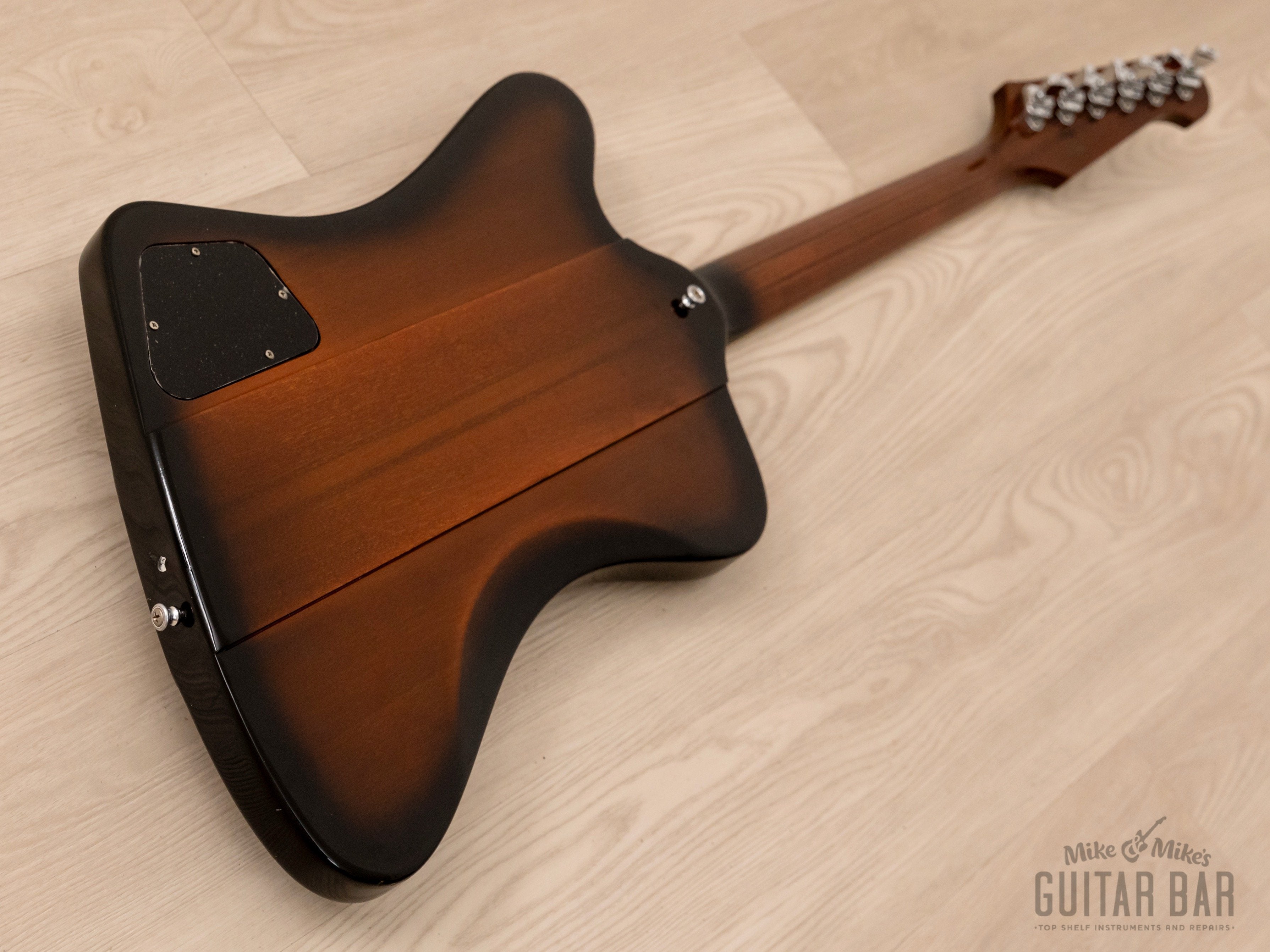 2001 Gibson Firebird V Vintage Sunburst 100% Original w/ Banjo Tuners, Case & Tags, Yamano