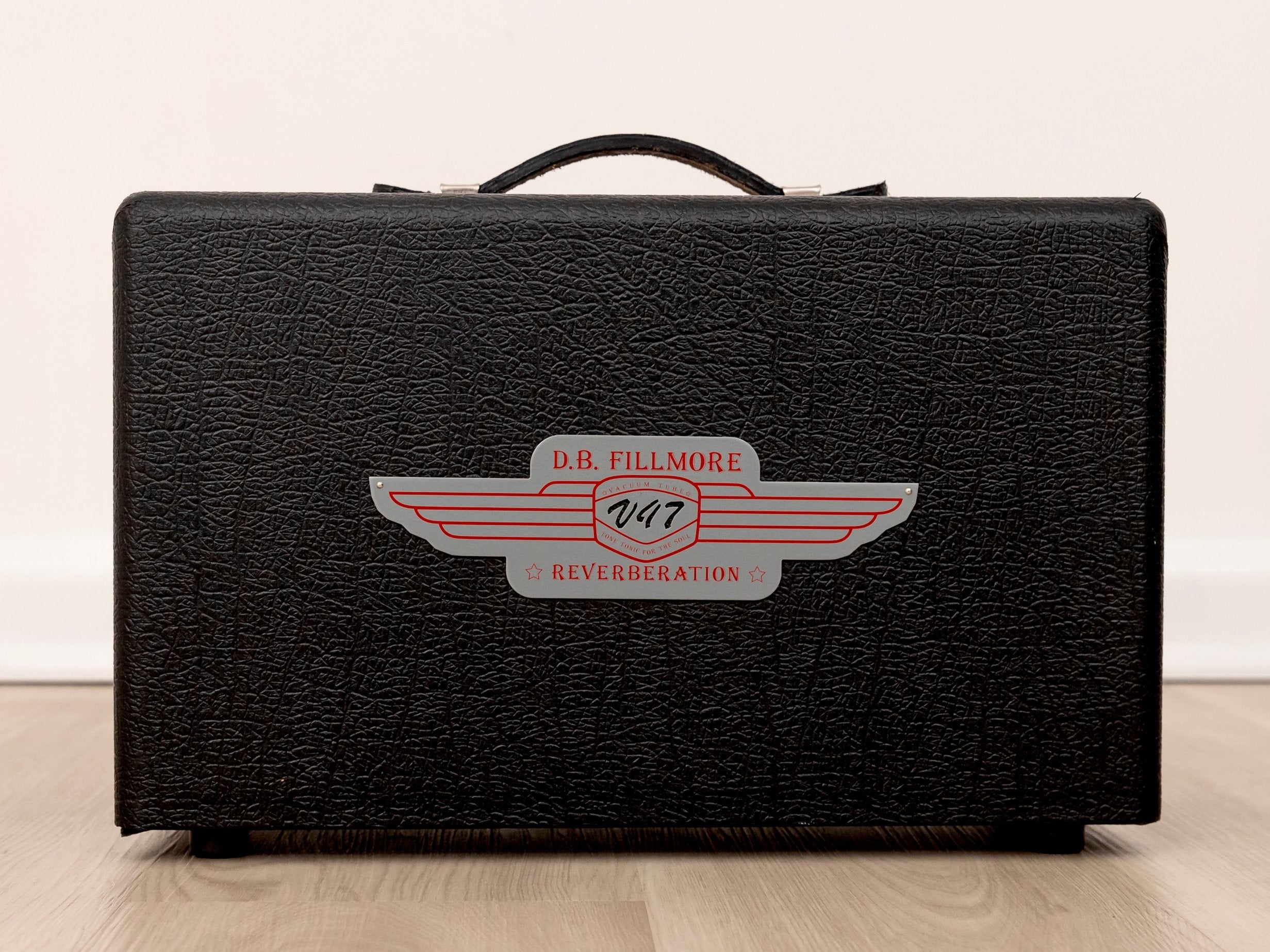 Vintage 47 D.B. Fillmore Tube Reverb Unit, Vintage-Style Spring Reverb Tank, Premier 90